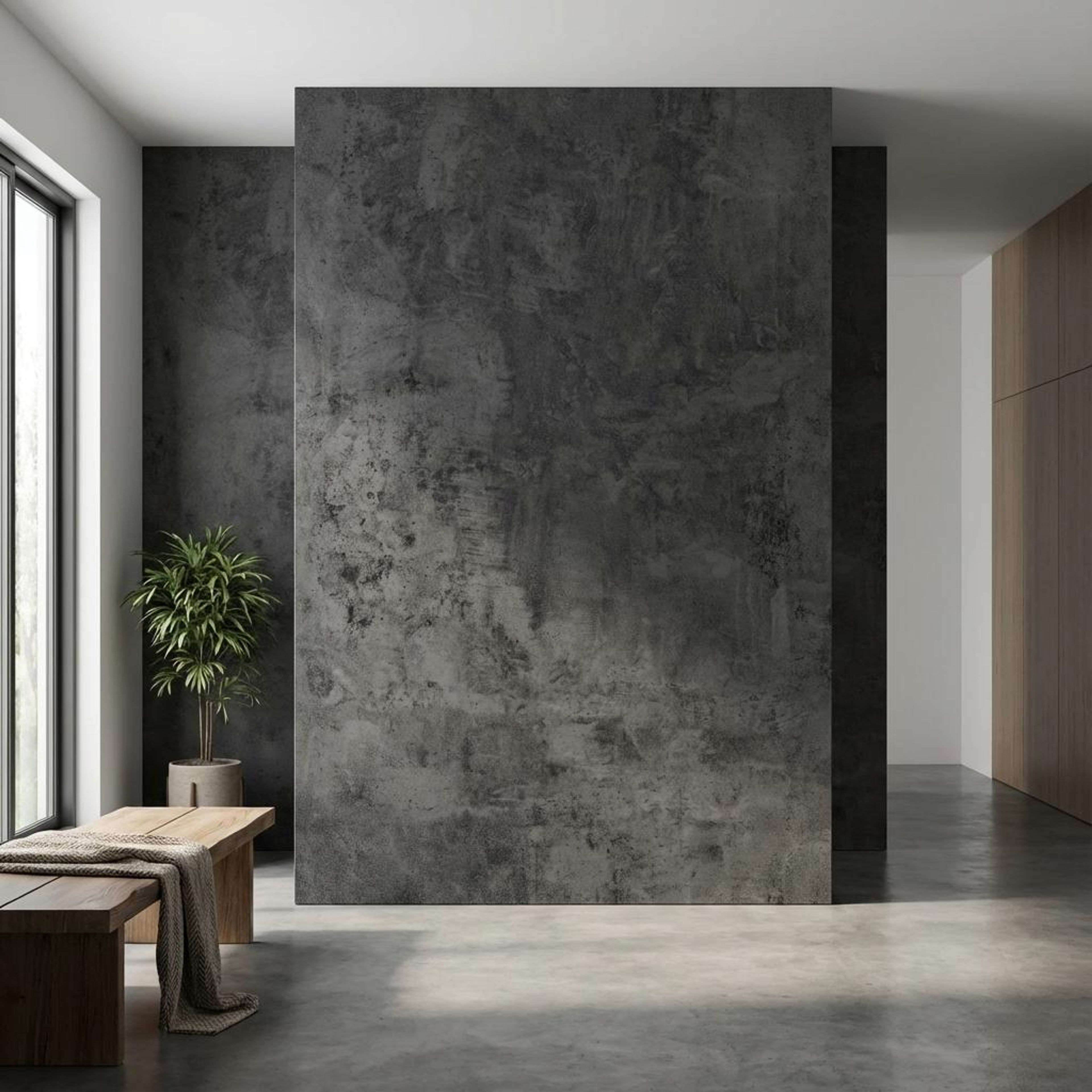 Baltimore Onyx, Dark Grey, Stone, Tiles - Vitrified - Full Body, 4 x 2 ft, 9 mm