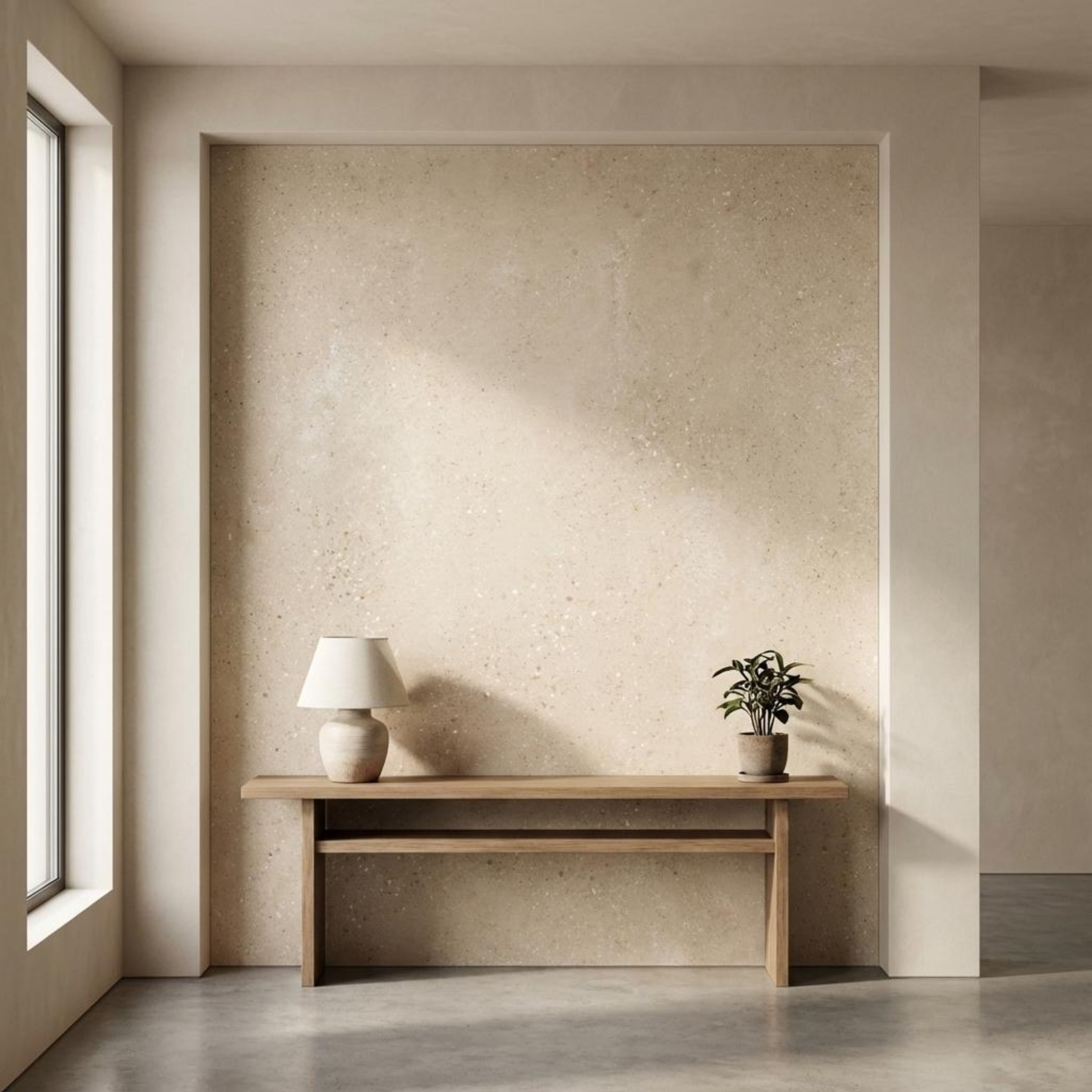 Stonex Champagne, Beige, Stone, Tiles - Vitrified - Full Body, 4 x 2 ft, 9 mm