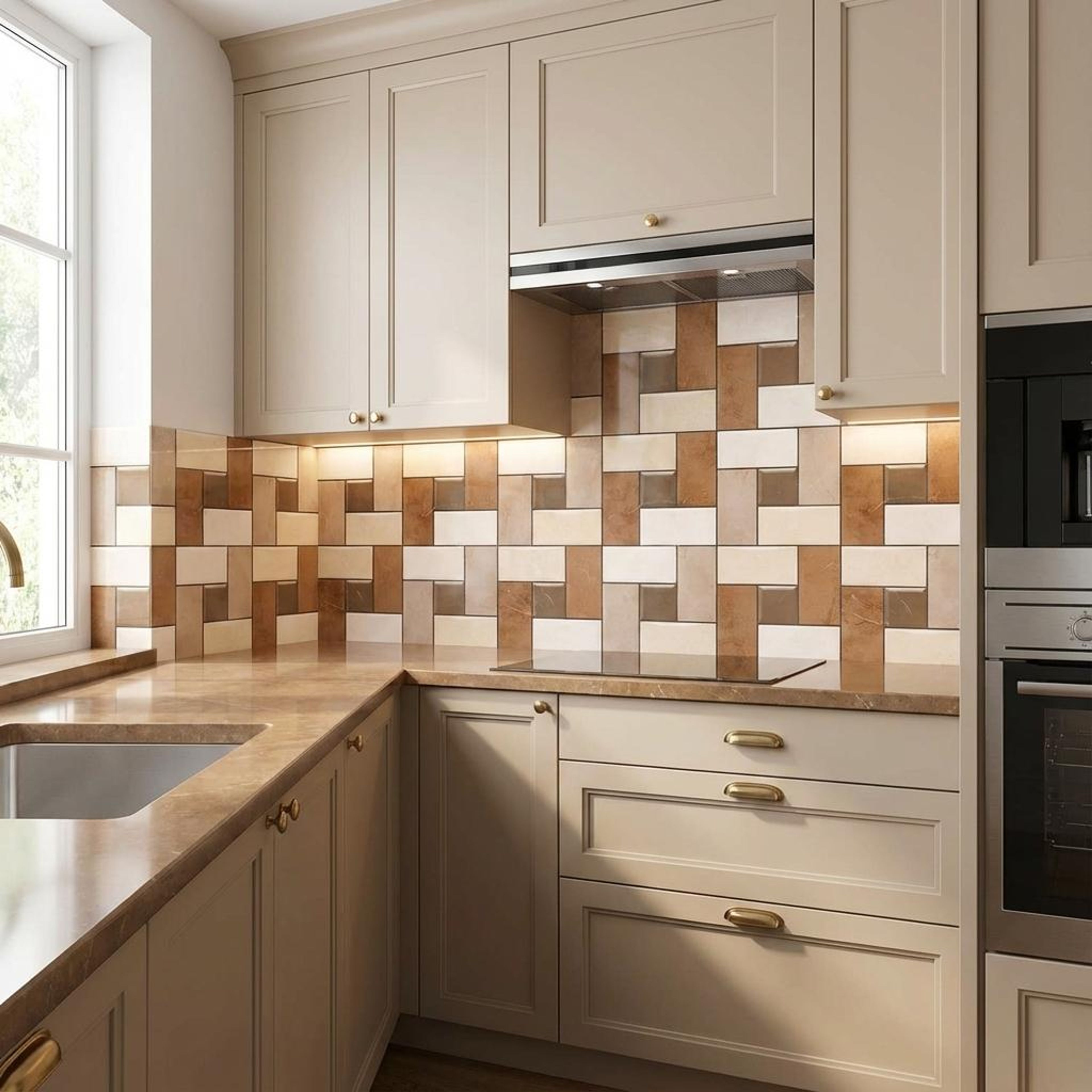 Glomat Urban, Brown, Printed, Tiles - Vitrified - Full Body, 1 x 1 ft, 9 mm