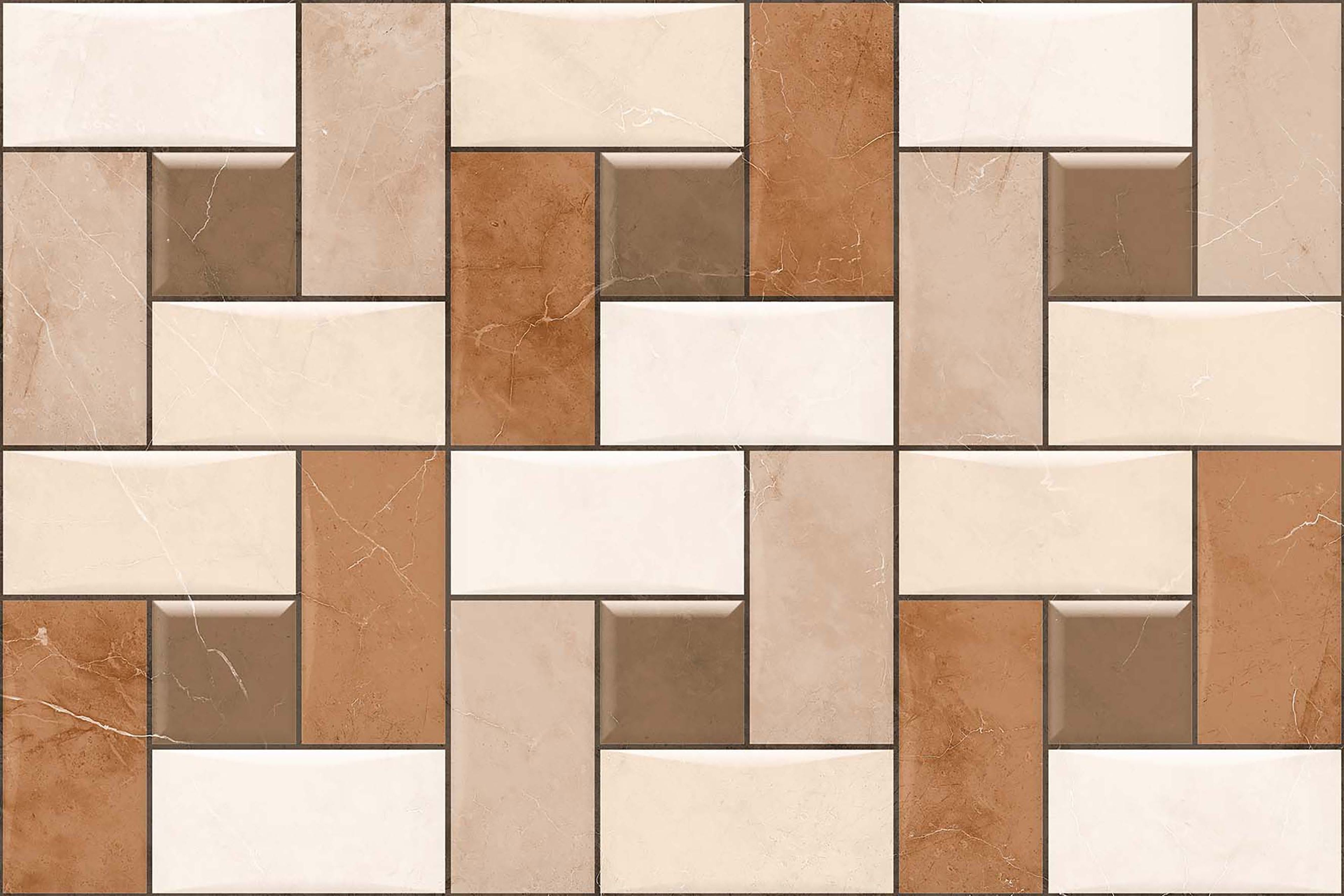 Glomat Urban, Brown, Printed, Tiles - Vitrified - Full Body, 1 x 1 ft, 9 mm