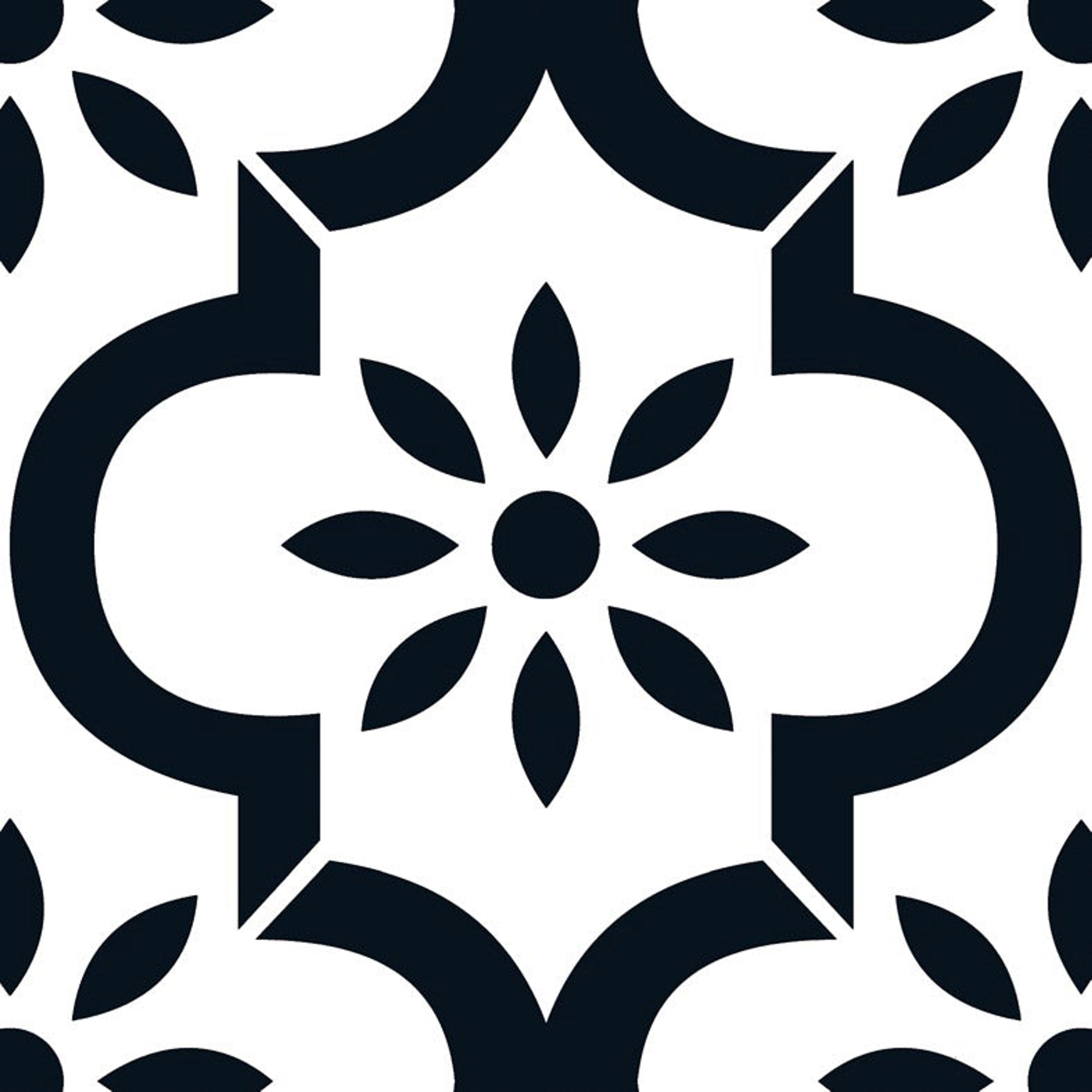 Morocal-172 Artistic, Medium Grey, Printed, Tiles - Vitrified - Full Body, 1 x 1 ft, 9 mm