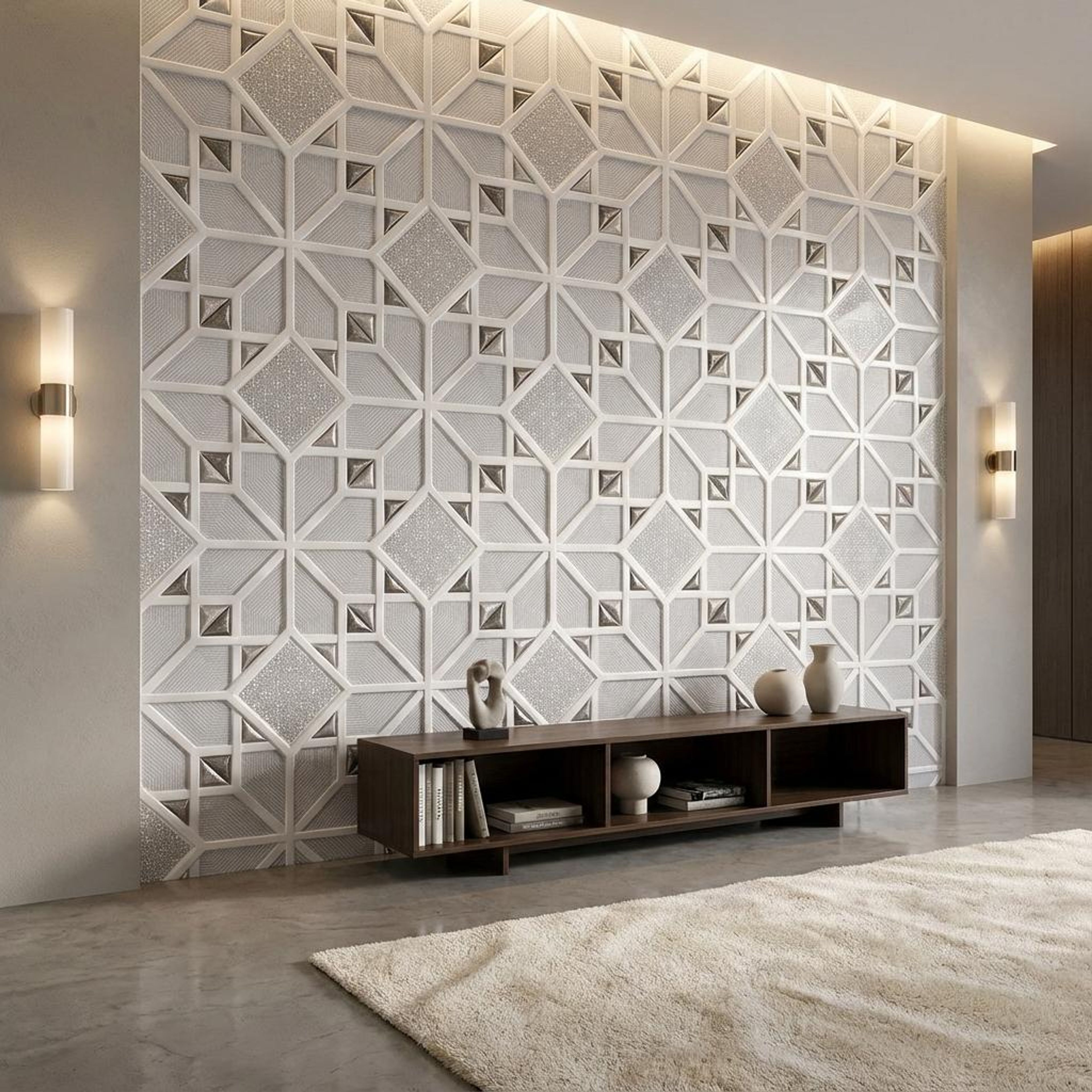 Elegant 25049 HL 2, Light Grey, Patterned, Tiles - Vitrified - Full Body, 2 x 1 ft, 9 mm