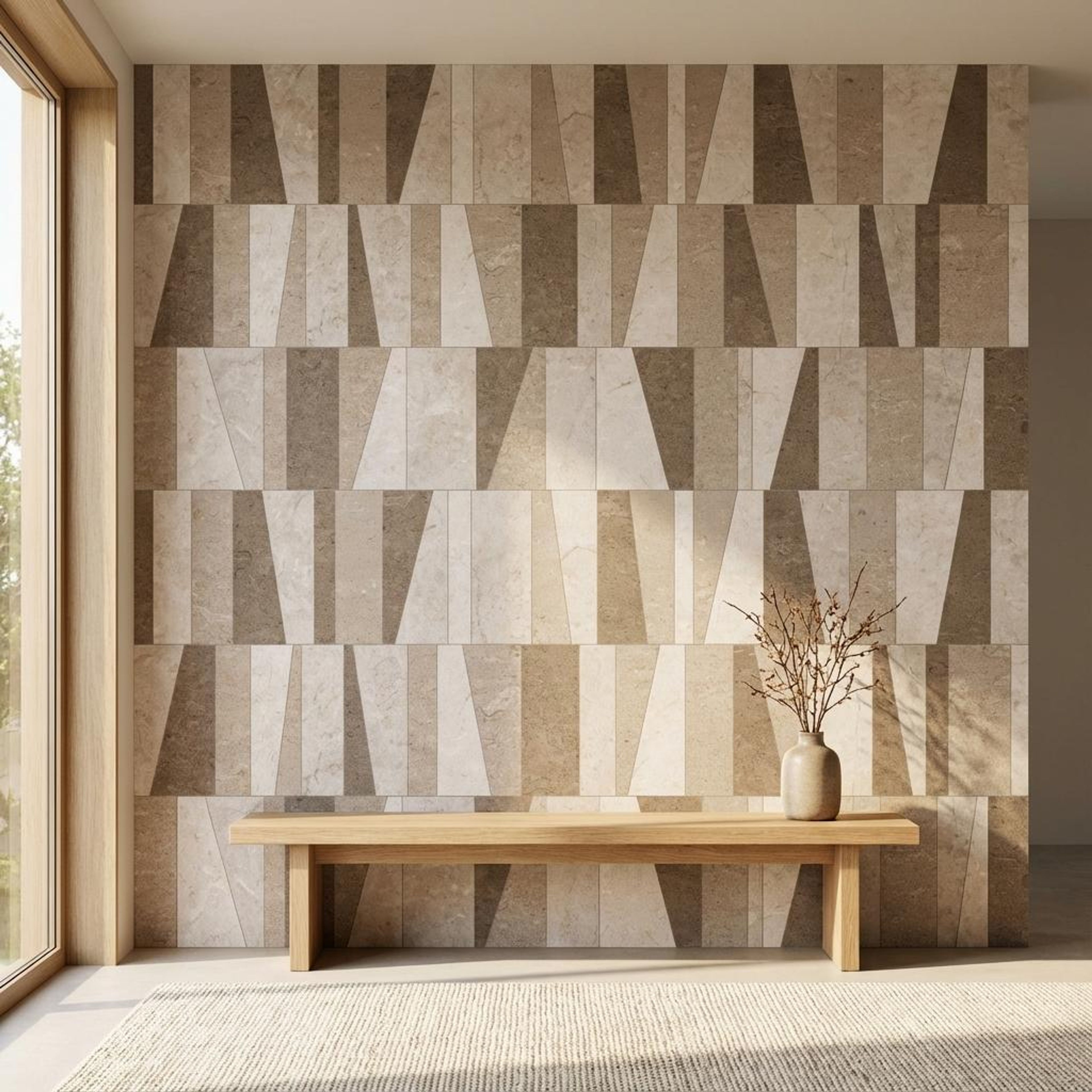 Elegant Russet Snowflake, Medium Grey, Patterned, Tiles - Vitrified - Full Body, 4 x 2 ft, 9 mm