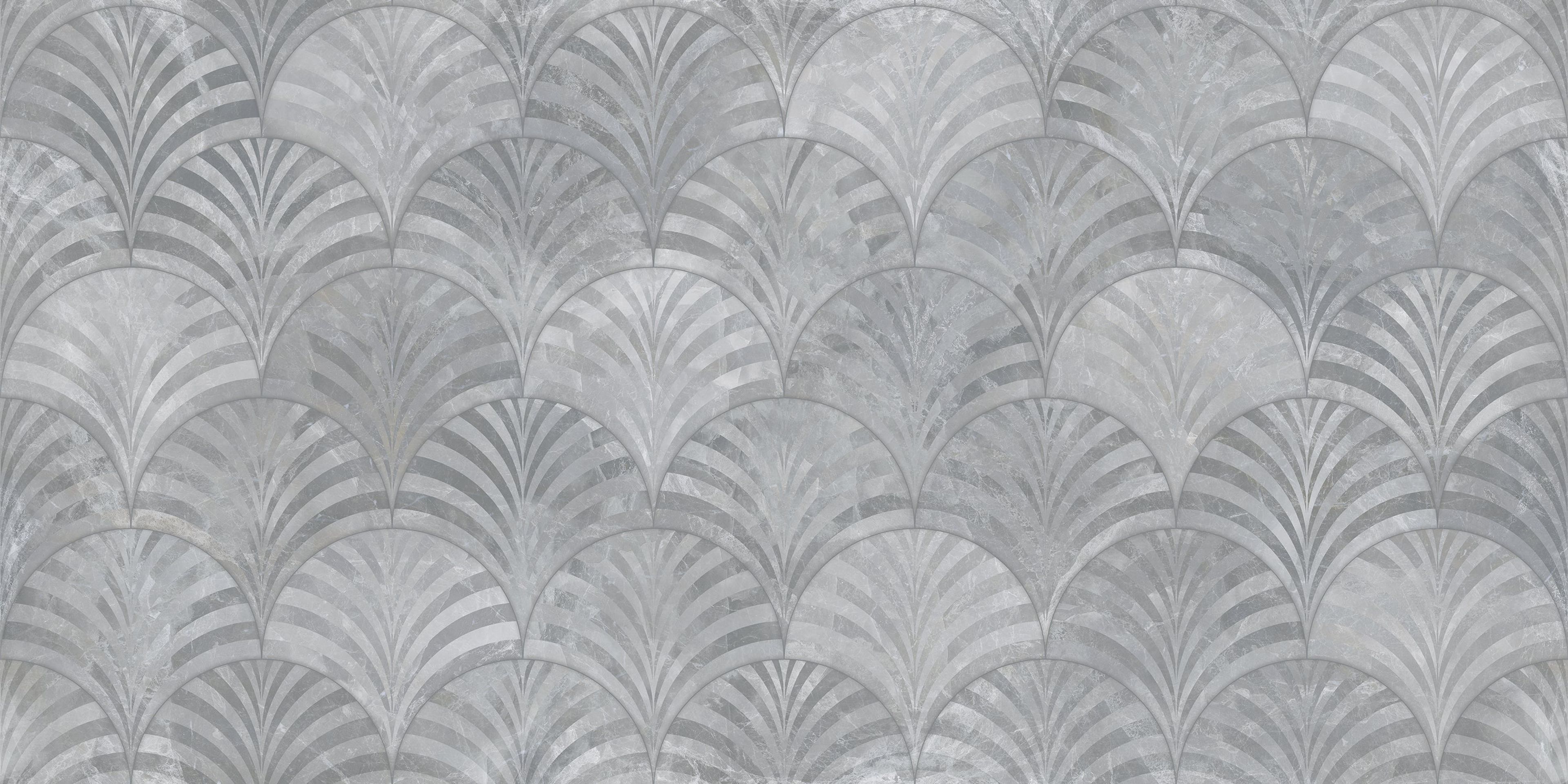 Refined Onyx Sky Blue, Medium Grey, Patterned, Tiles - Vitrified - Full Body, 4 x 2 ft, 9 mm