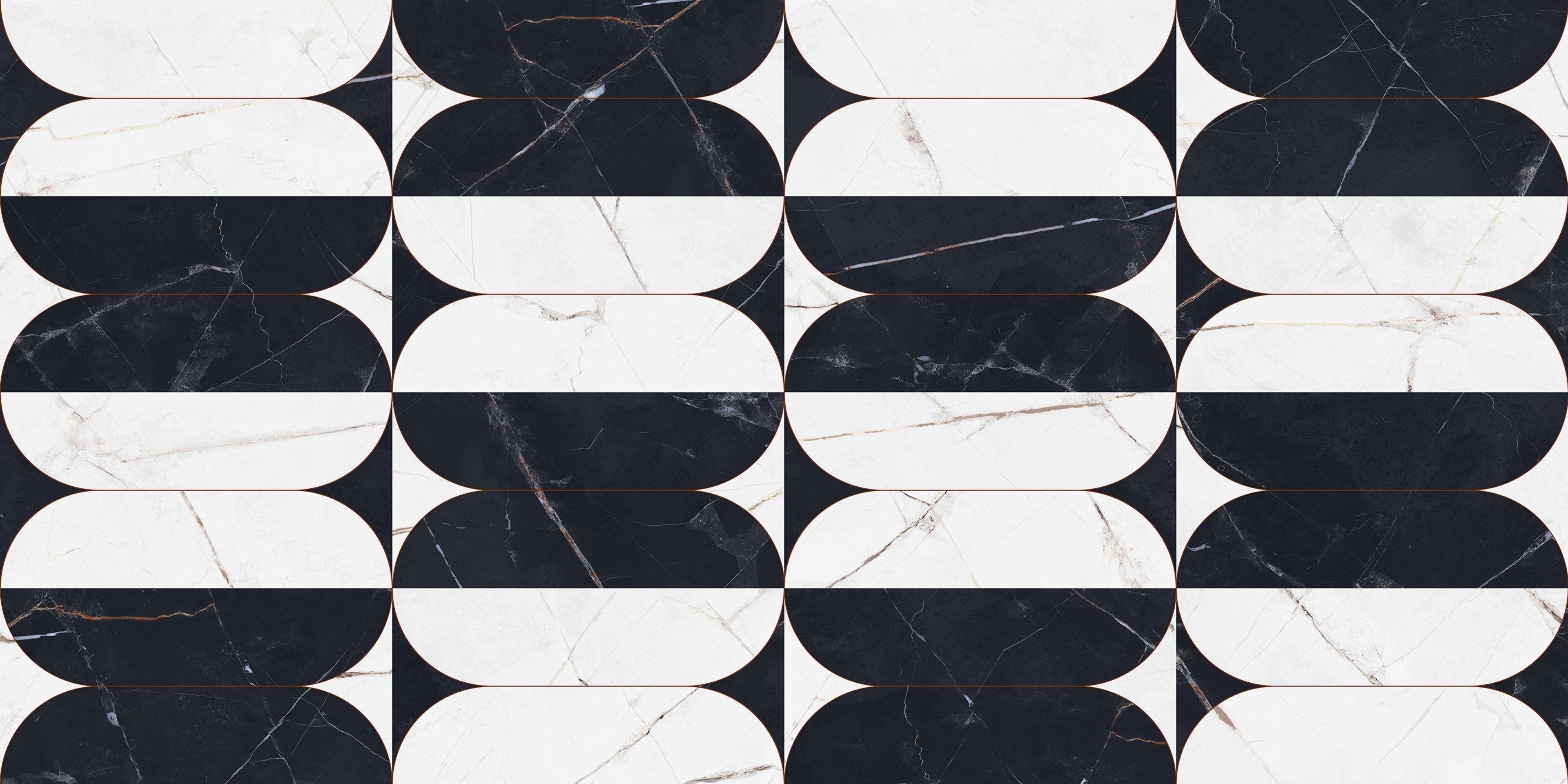 Ornate Splendore Bianco, Medium Grey, Patterned, Tiles - Vitrified - Full Body, 4 x 2 ft, 9 mm