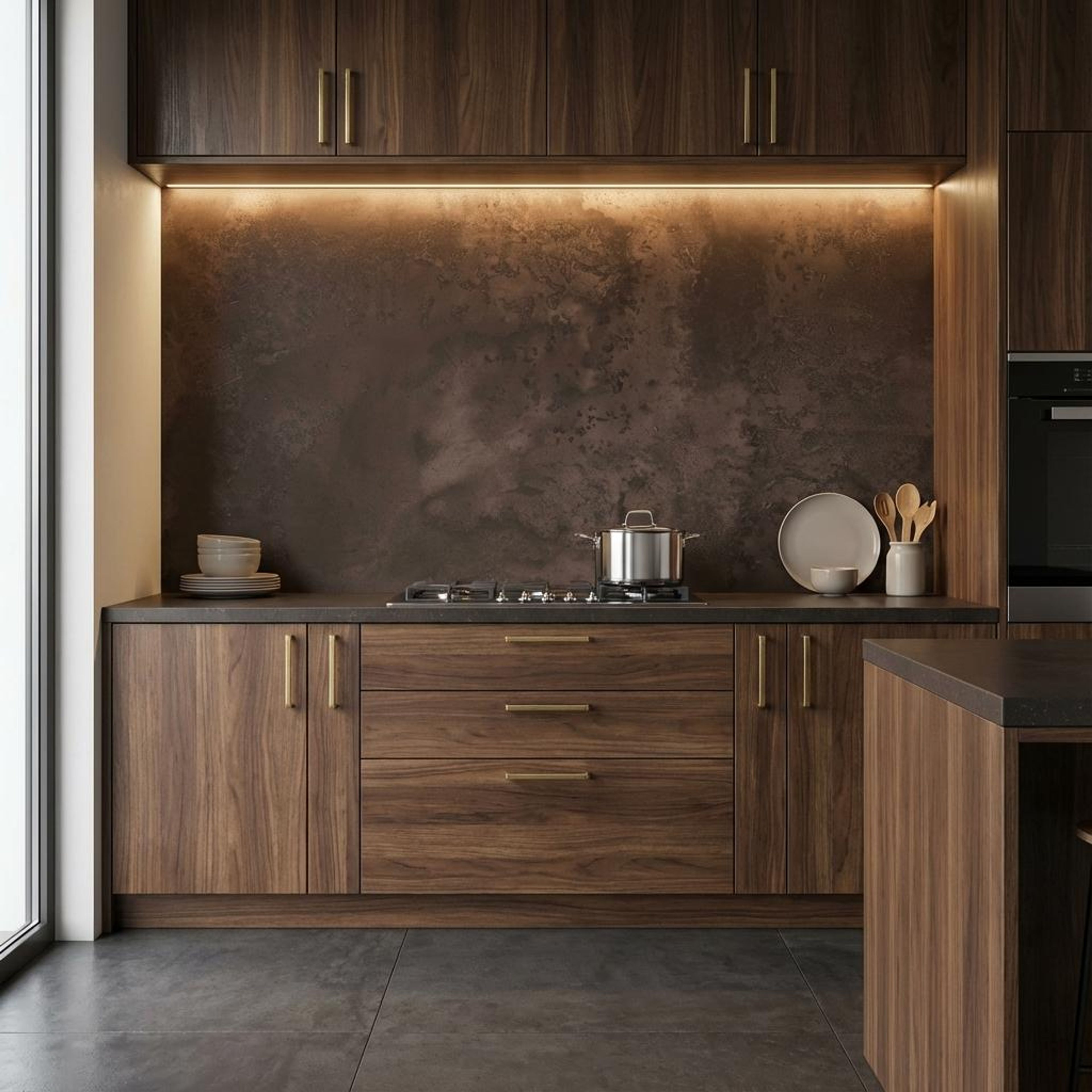 Sigma Brown, Warm White, Marble, Tiles - Vitrified - Full Body, 4 x 2 ft, 9 mm