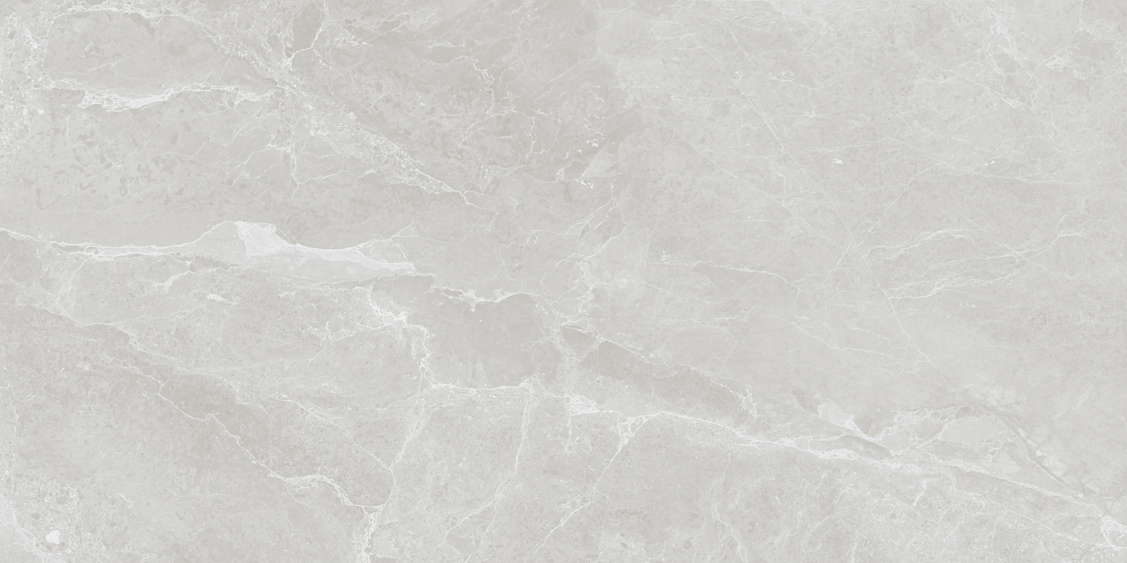 Linsey Blanc Silk, Light Grey, Marble, Tiles - Vitrified - Full Body, 4 x 2 ft, 9 mm
