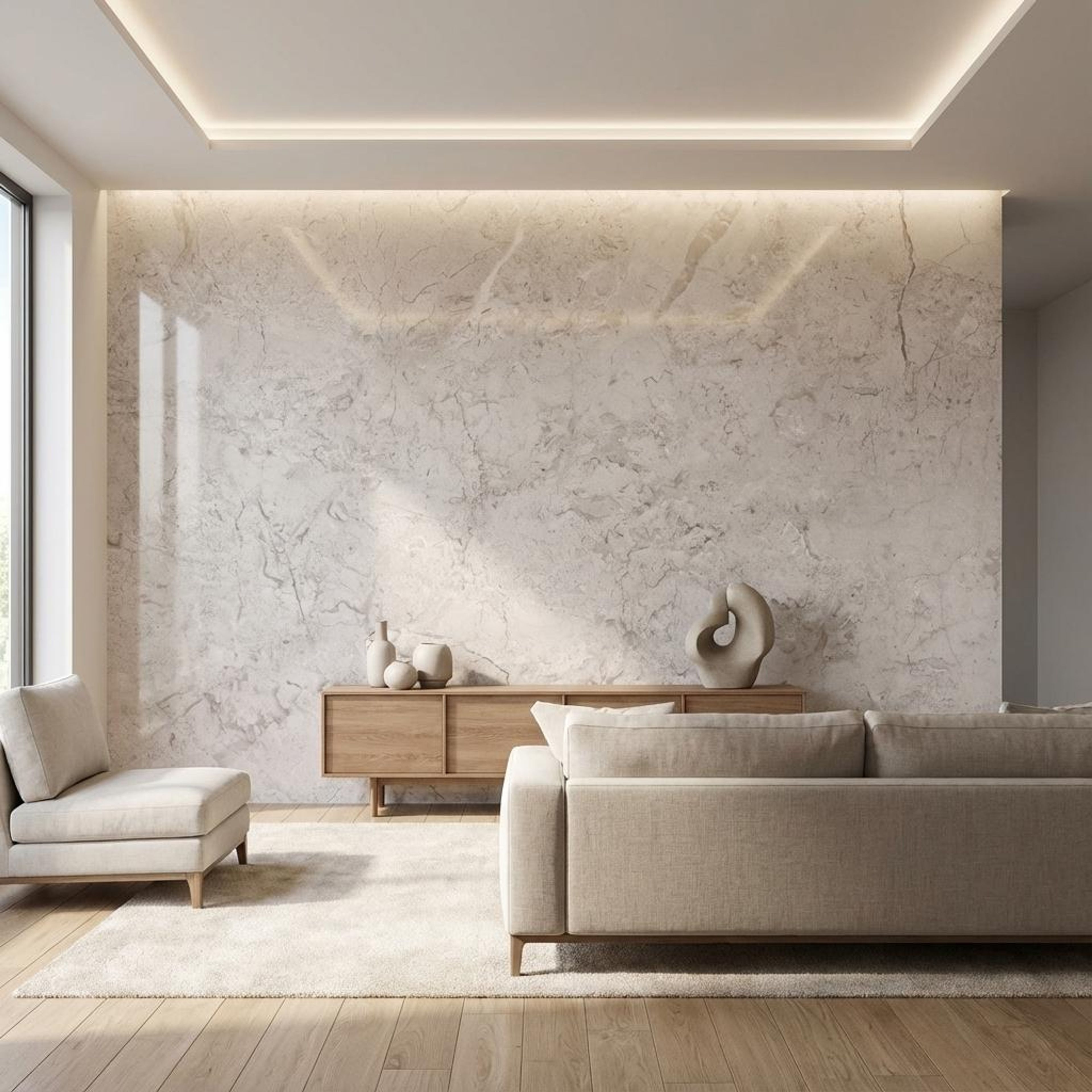 Fresco Silver, Light Grey, Marble, Tiles - Vitrified - Full Body, 5 x 2.5 ft, 9 mm