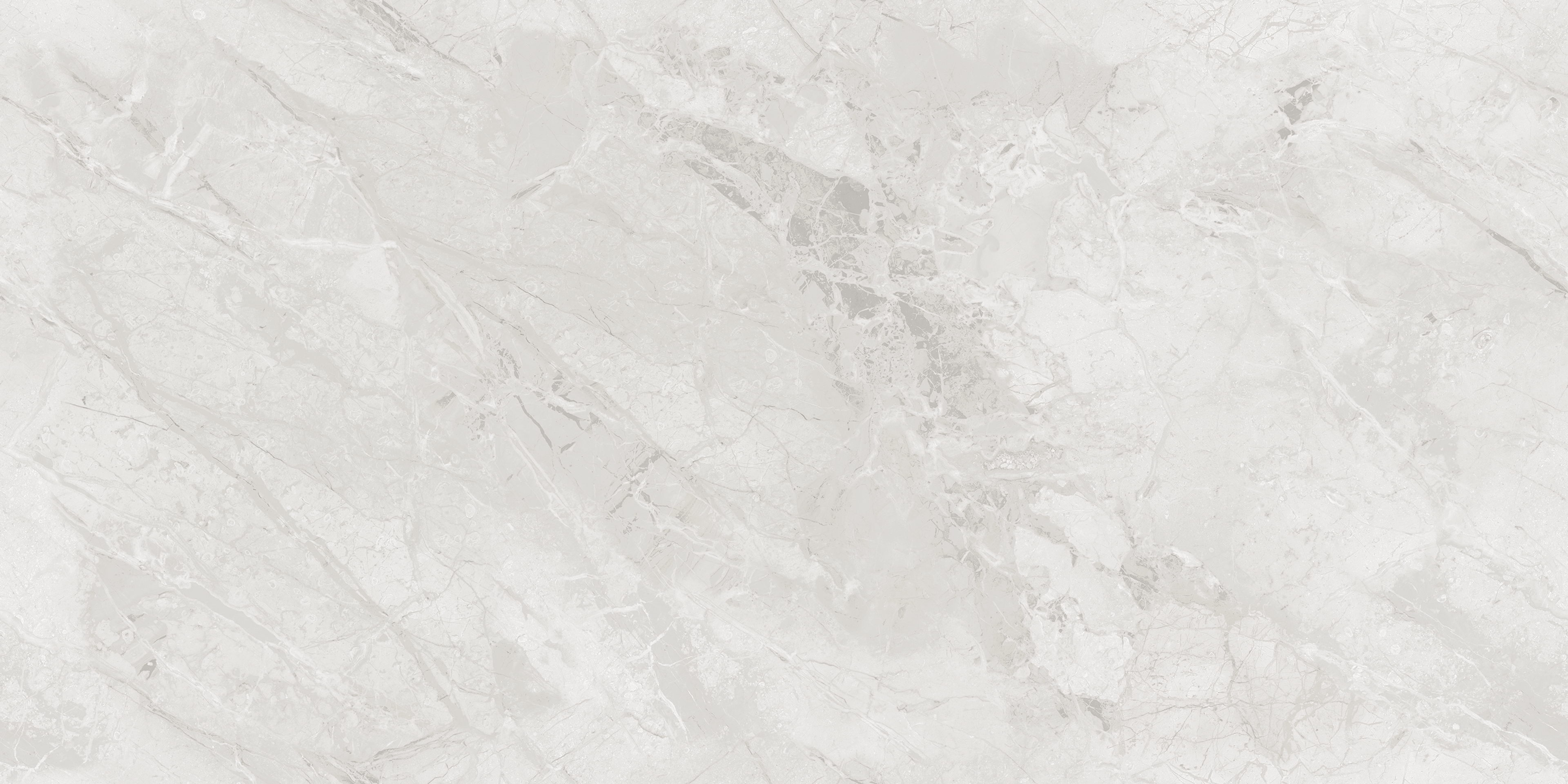 Zibon Sterling Silk, Light Grey, Marble, Tiles - Vitrified - Full Body, 5 x 2.5 ft, 9 mm