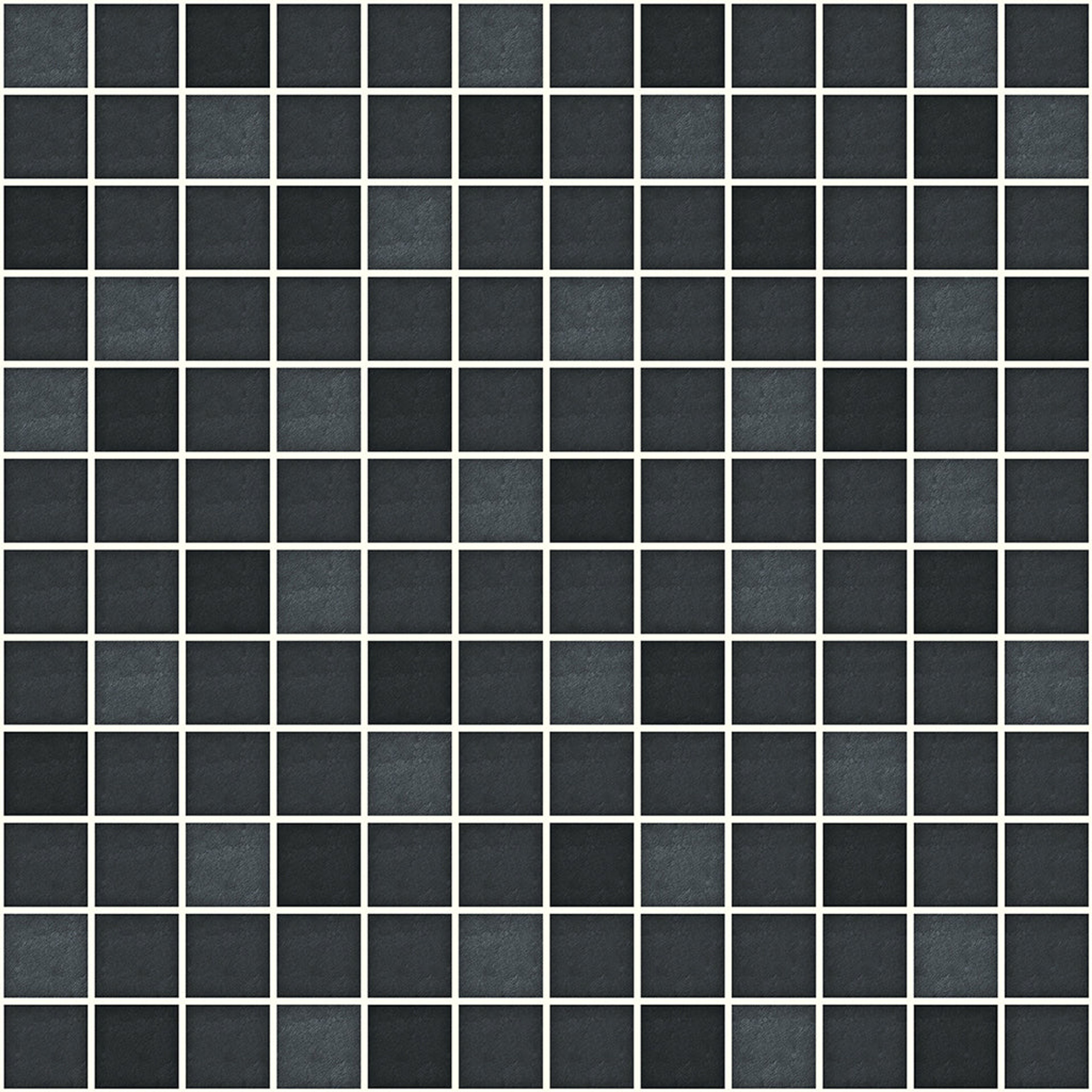 Ester Denim Speckled, Dark Grey, Zellige Chips, Tiles - Vitrified - Full Body, 1 x 1 ft, 9 mm
