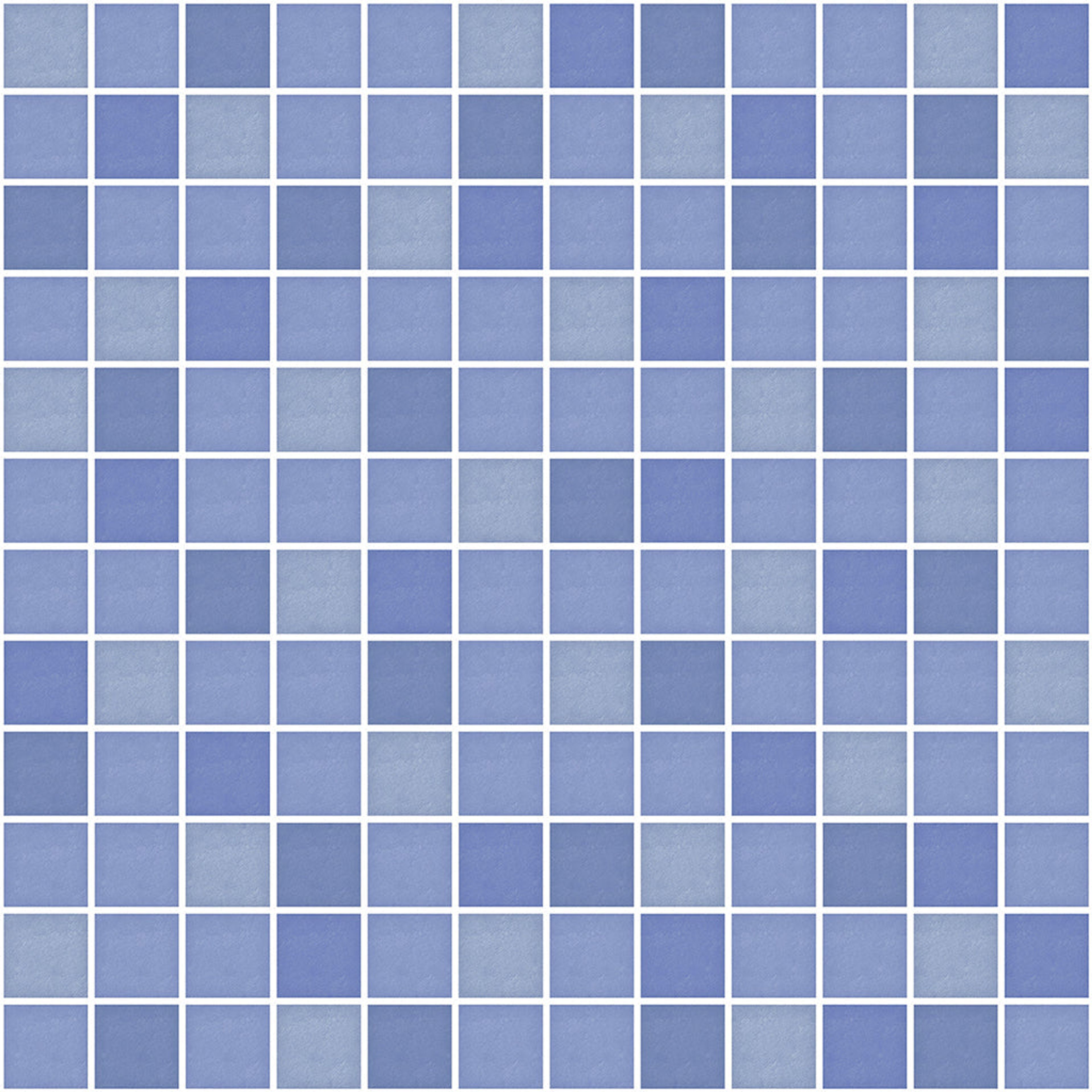 Ester Sapphire Terrazzo, Blue, Zellige Chips, Tiles - Vitrified - Full Body, 1 x 1 ft, 9 mm