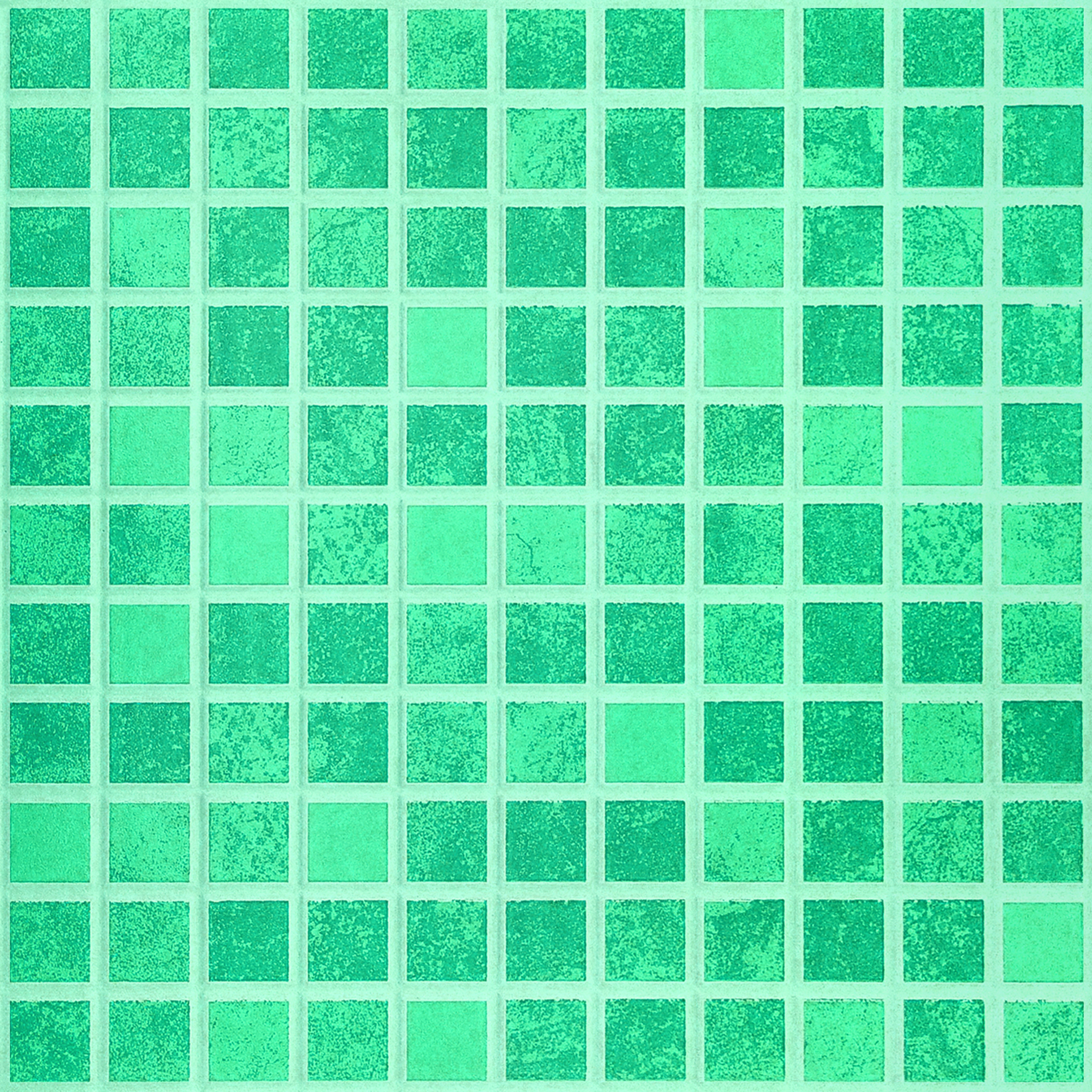 Milanese Sterling Mosaic, Blue, Zellige Chips, Tiles - Vitrified - Full Body, 1 x 1 ft, 9 mm