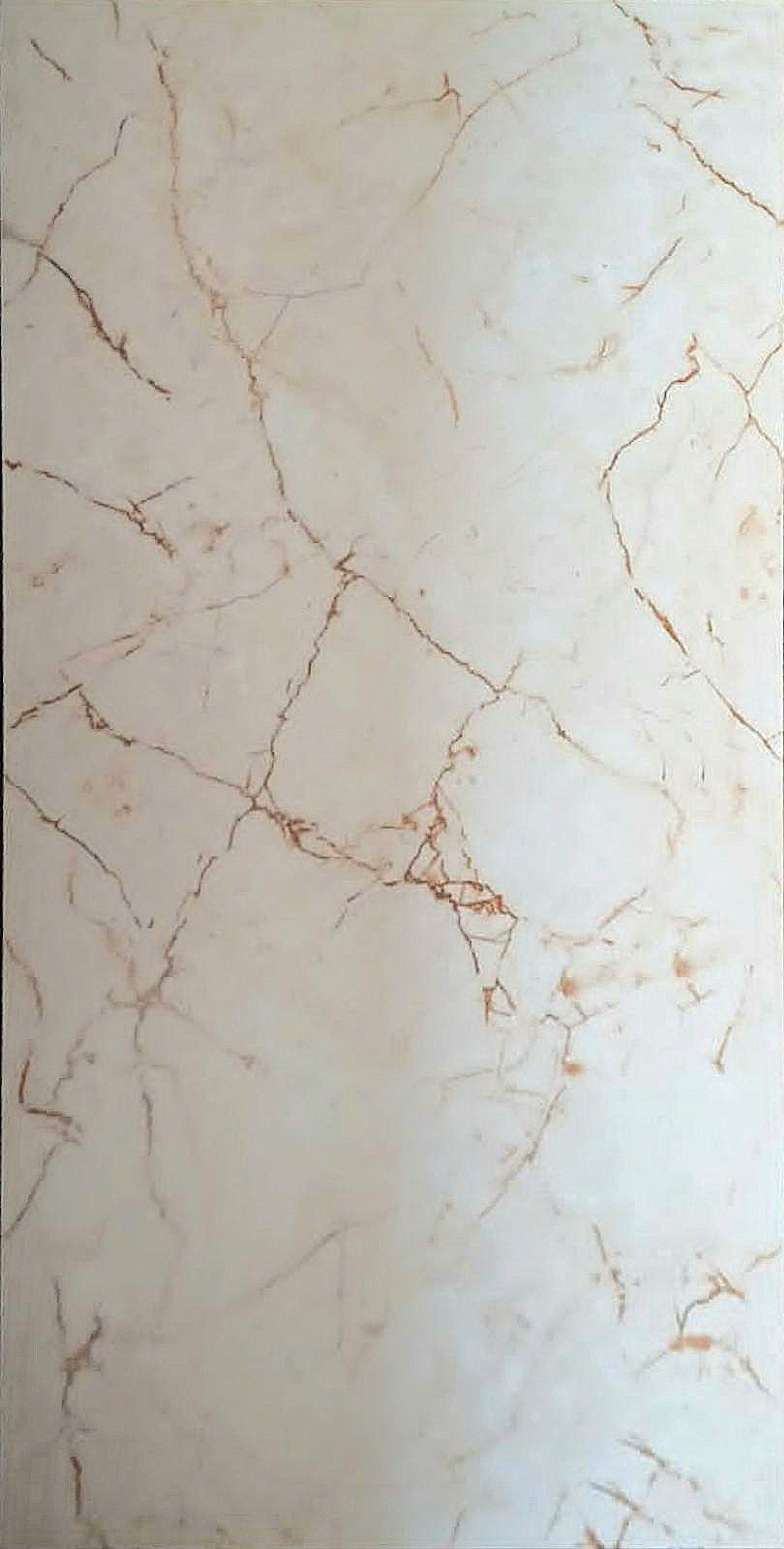 Golden Vein Bianco, Beige, Botticino Marble, Tiles - Vitrified - Full Body, 4 x 2 ft, 7 mm