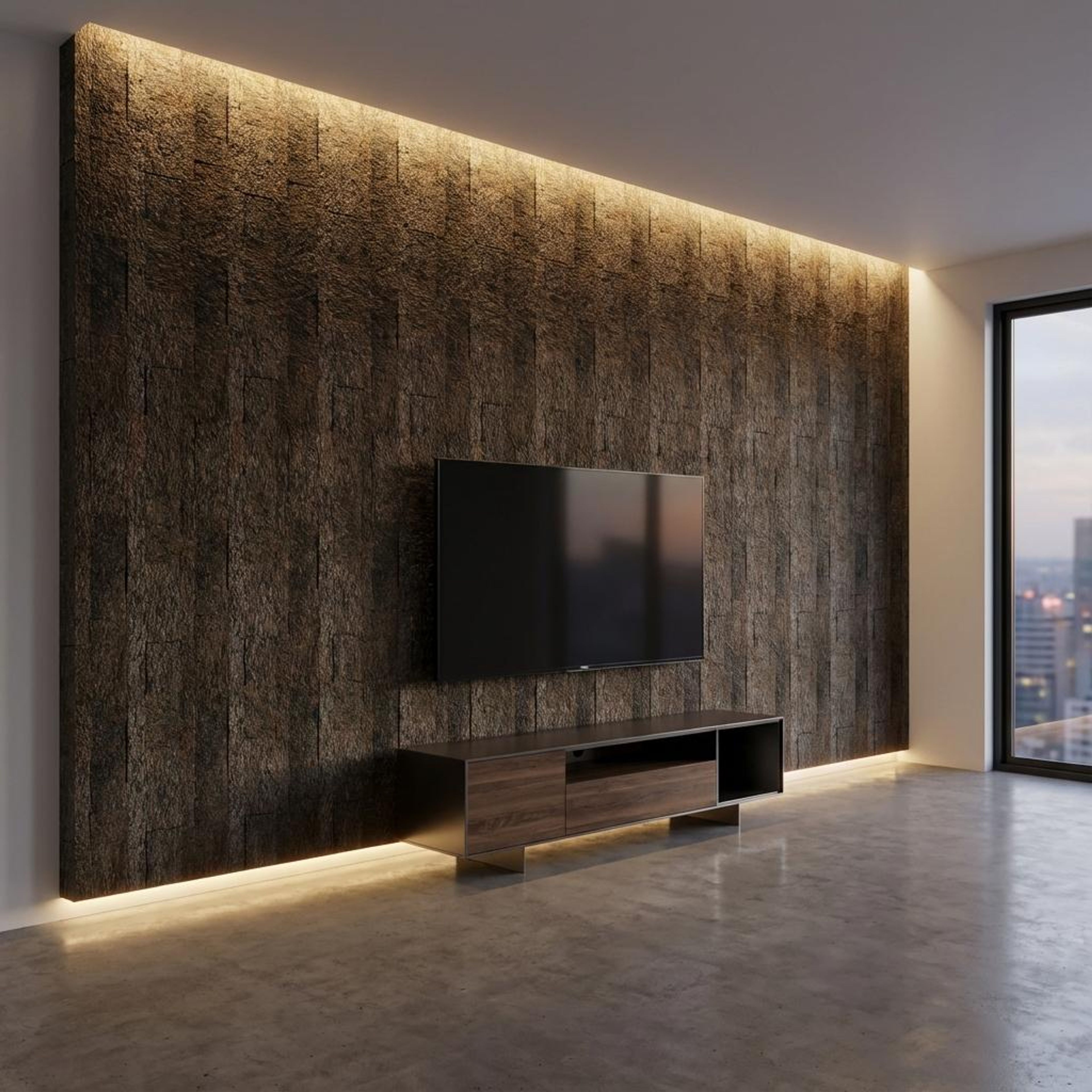 Urban Creek 632 Multi-colour PVC Panels | 2 x 0.5 Ft, 2 mm
