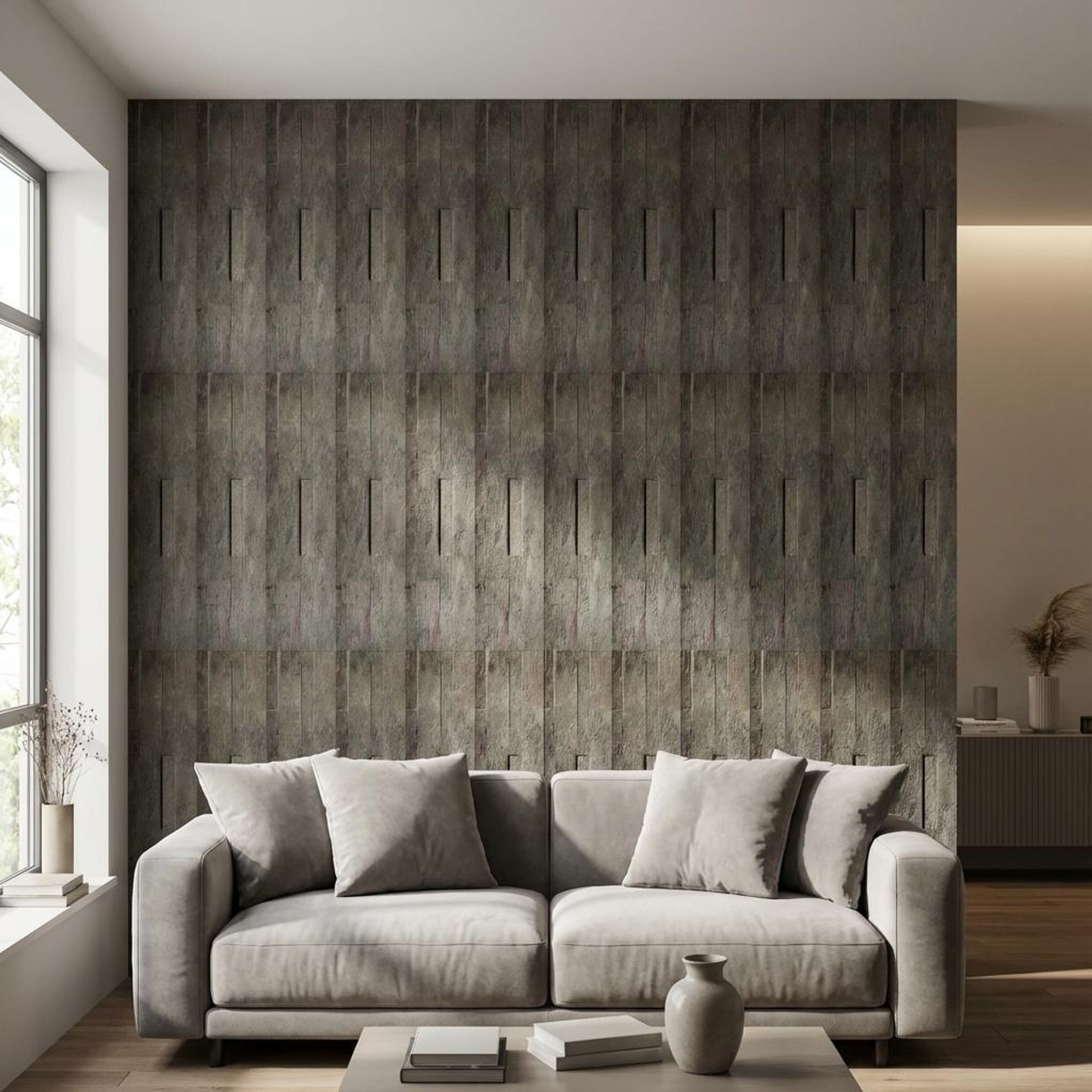 Urban Form 631 Multi-colour PVC Panels | 2 x 0.5 Ft, 2 mm