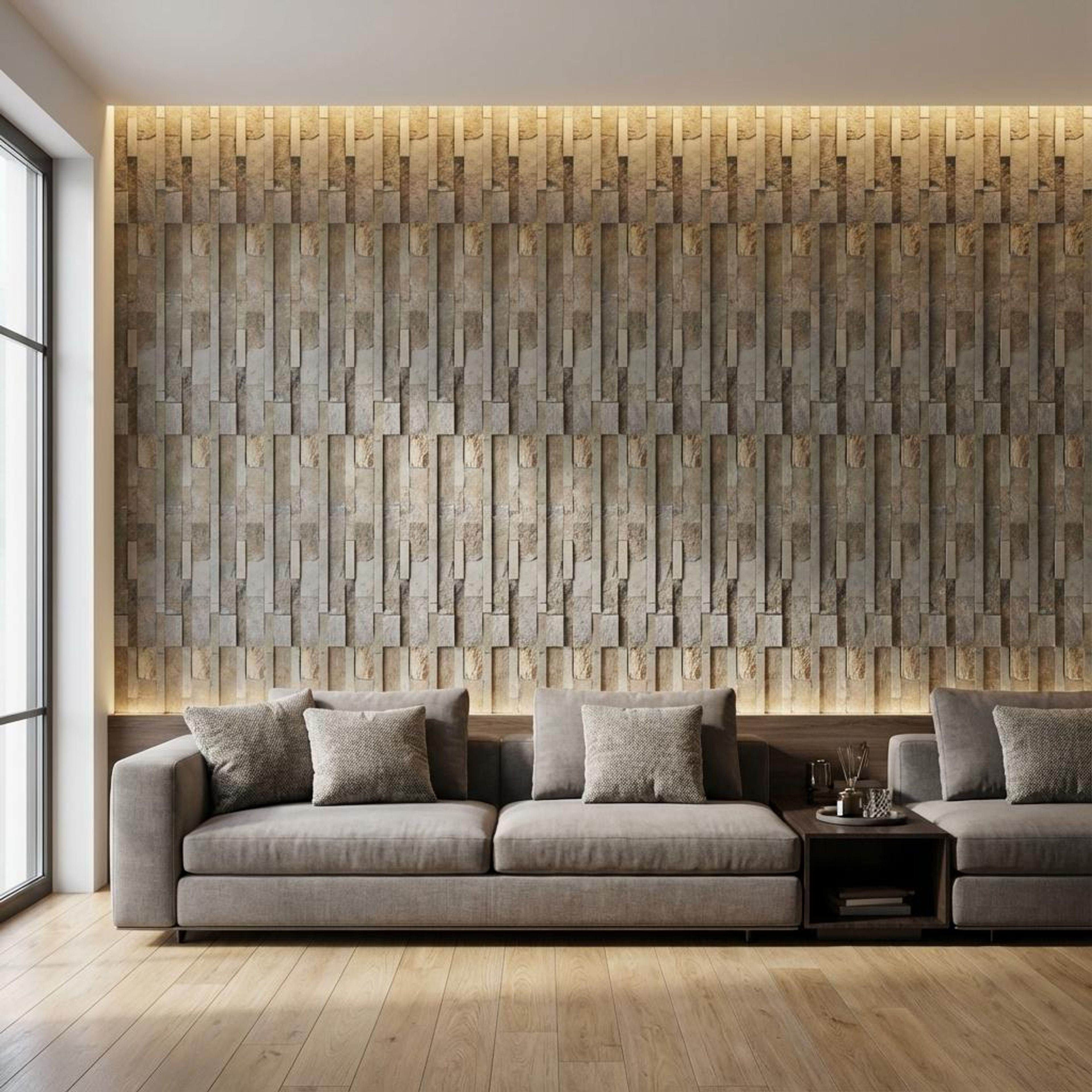 Viva Echo 630 Multi-colour PVC Panels | 2 x 0.5 Ft, 2 mm