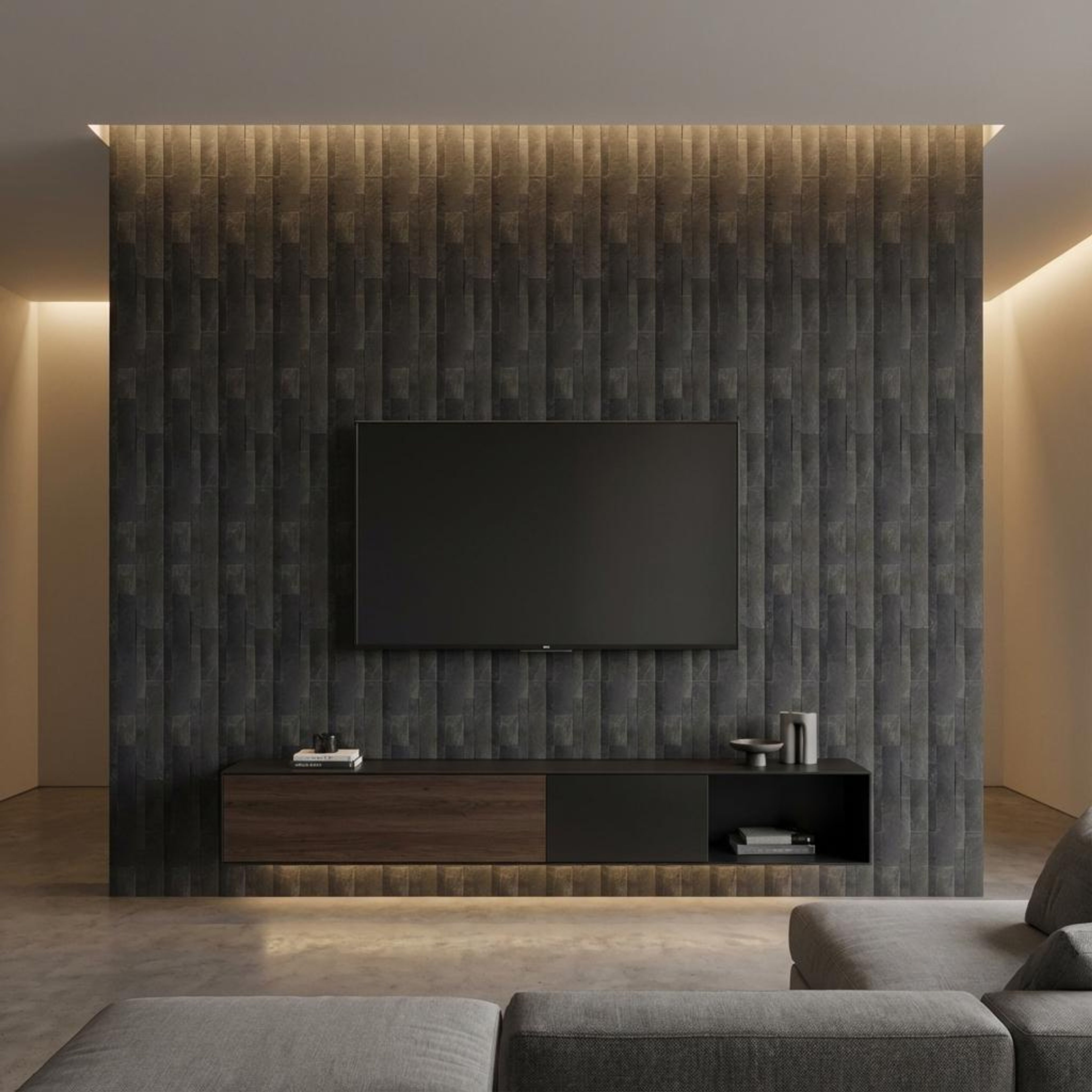 Viva Drift 628 Multi-colour PVC Panels | 2 x 0.5 Ft, 2 mm