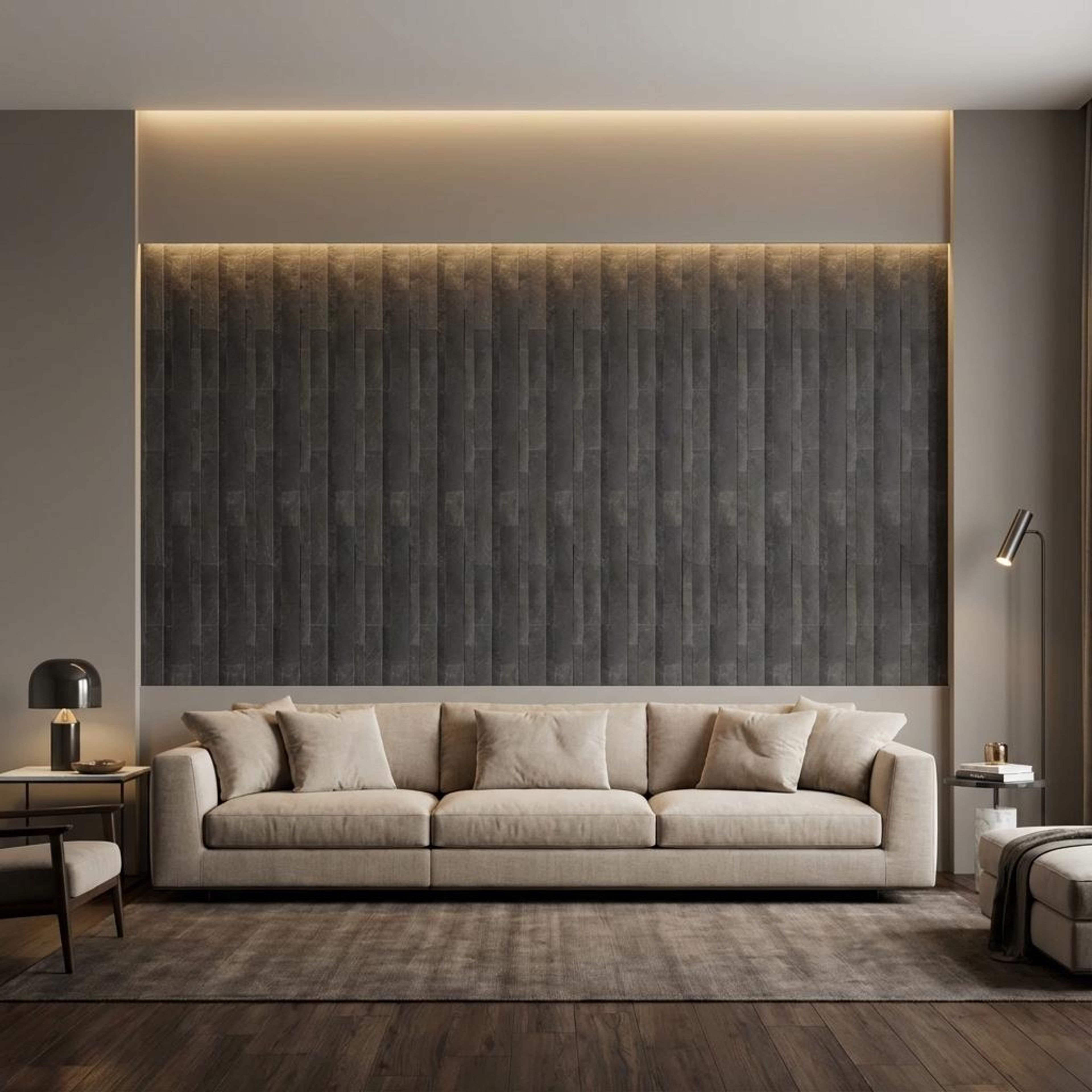 Viva Drift 628 Multi-colour PVC Panels | 2 x 0.5 Ft, 2 mm