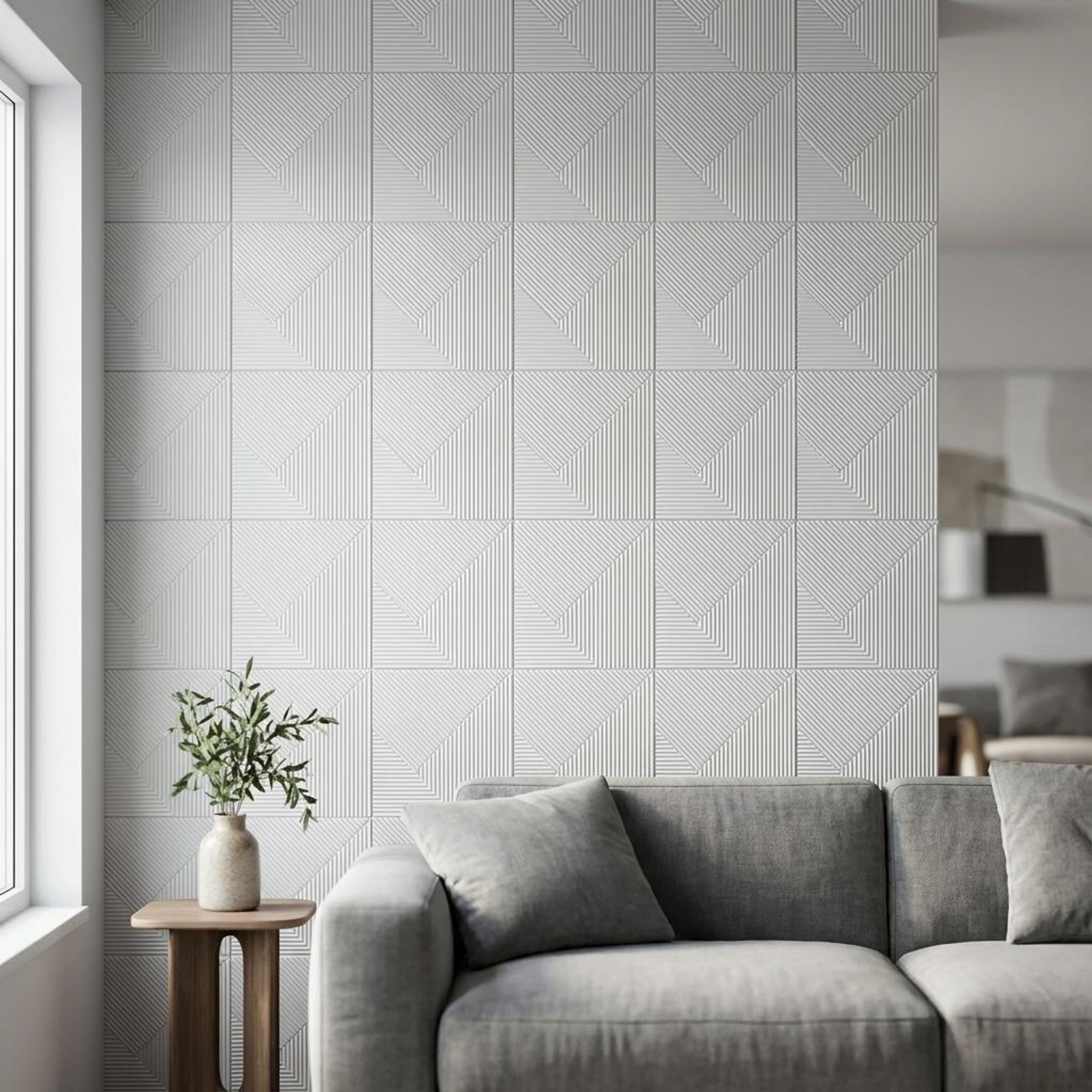 Viva Wood 625 White PVC Panels | 1.6 x 1.6 Ft, 1 mm