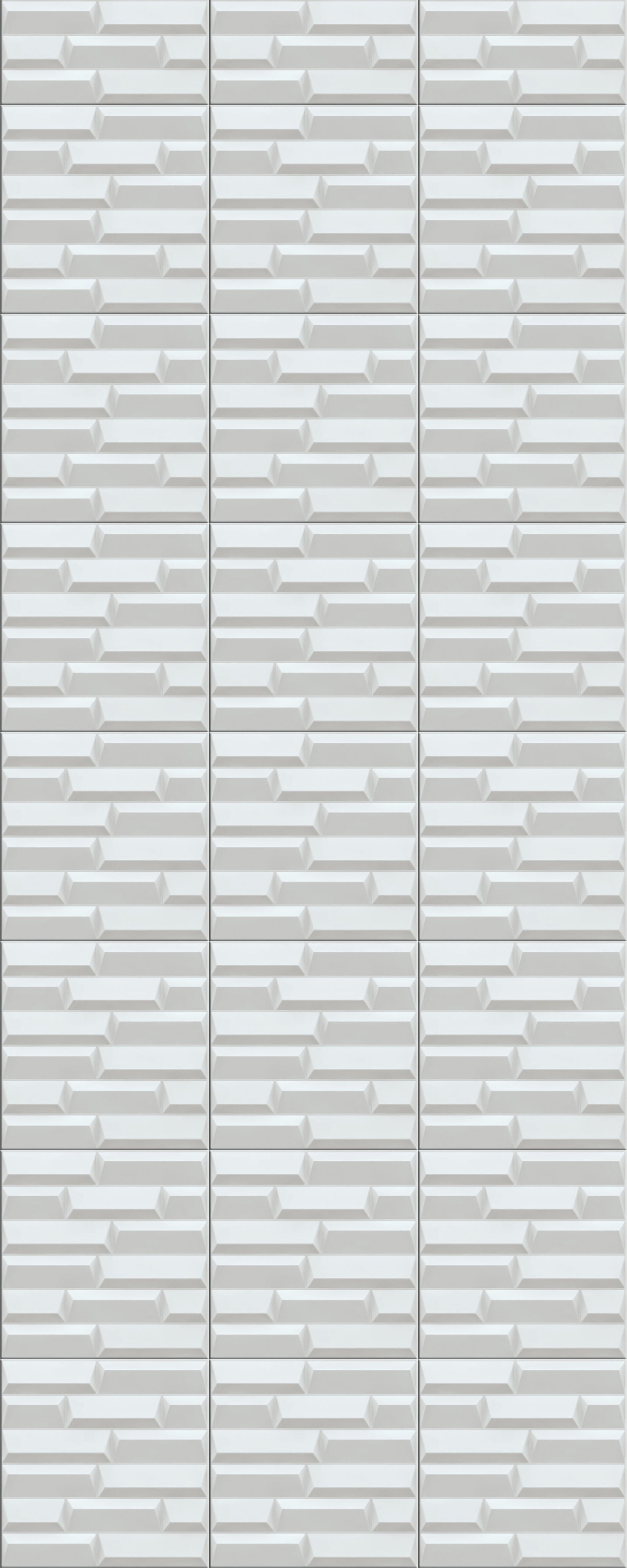 Aria Wood 624 White PVC Panels | 1.6 x 1.6 Ft, 1 mm