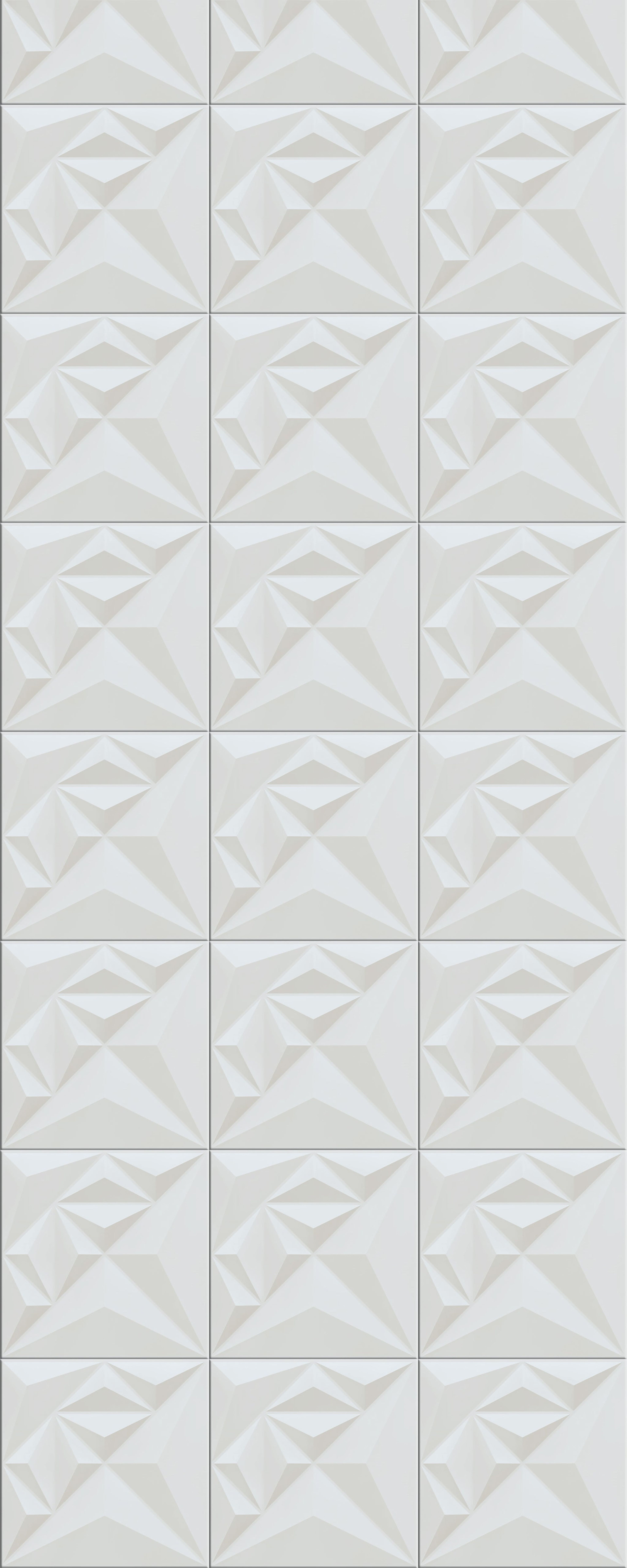 Terra Frost 621 White PVC Panels | 1.6 x 1.6 Ft, 1 mm