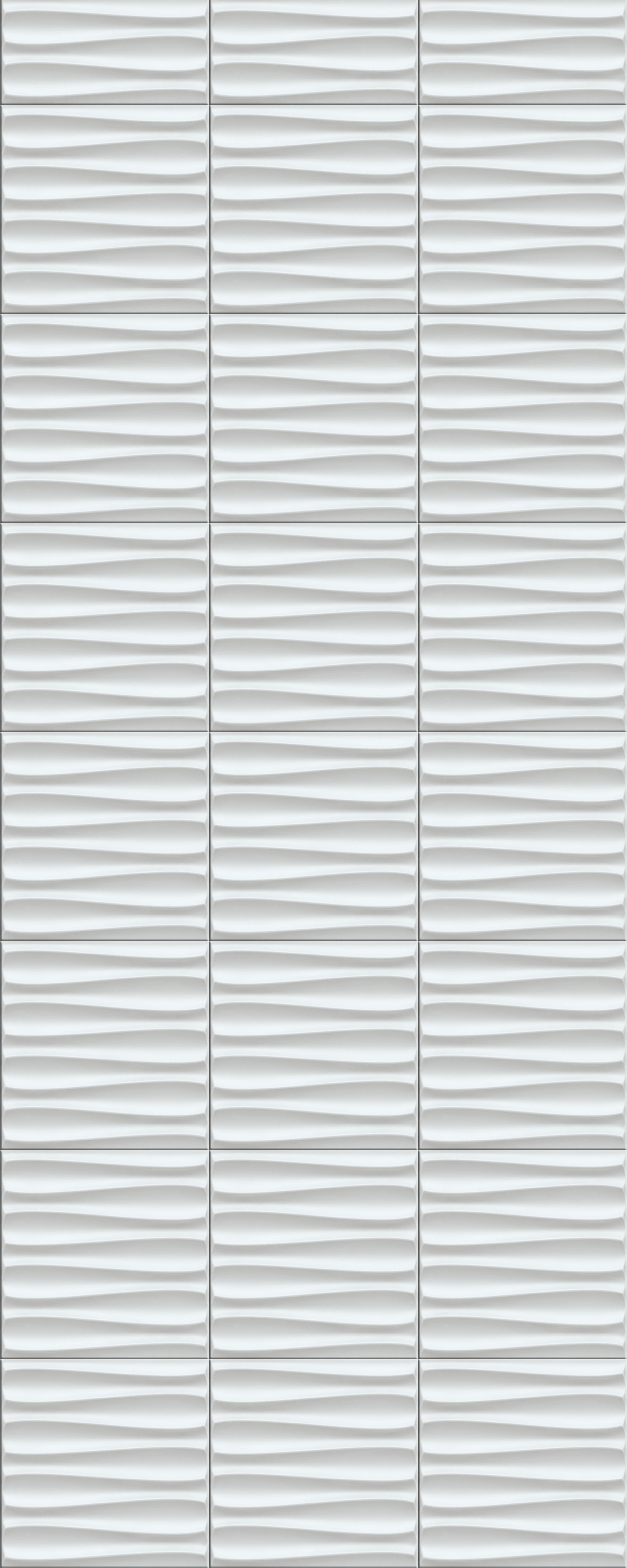 Aria Stone 619 White PVC Panels | 1.6 x 1.6 Ft, 1 mm