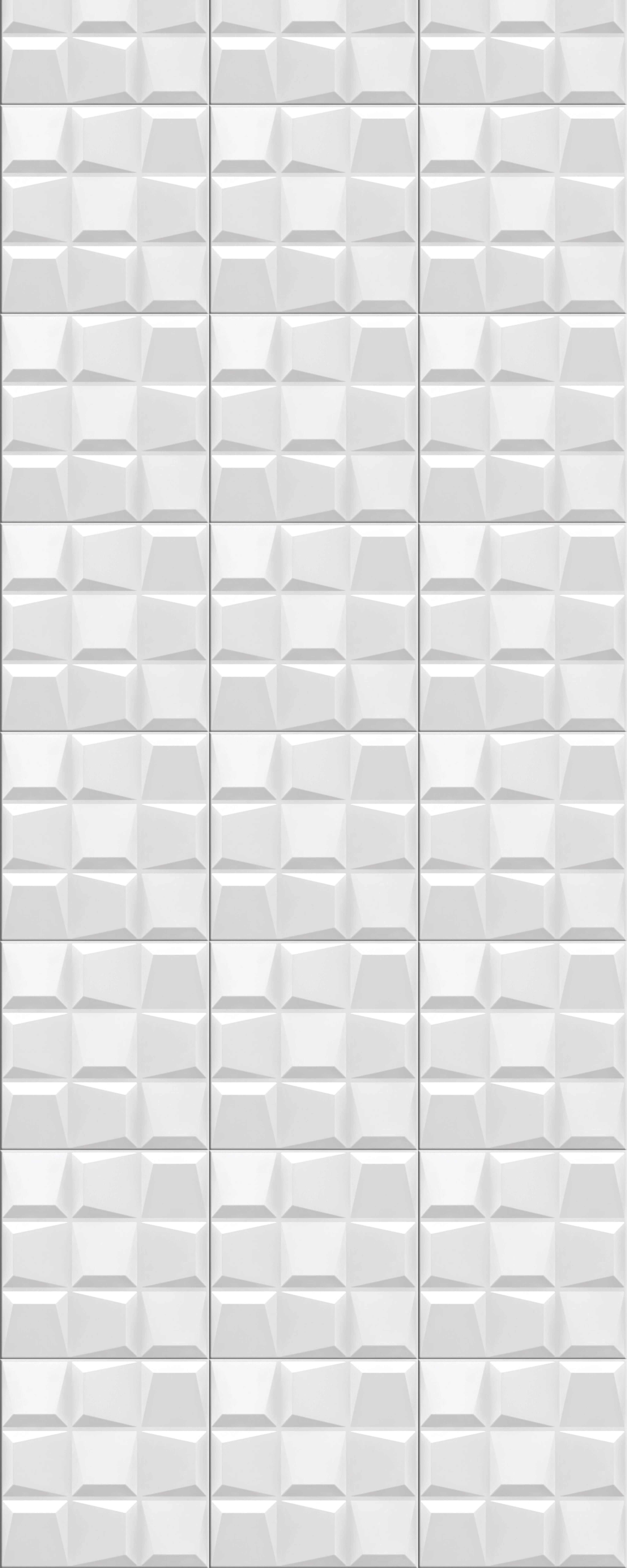 Viva Wood 618 White PVC Panels | 1.6 x 1.6 Ft, 1 mm