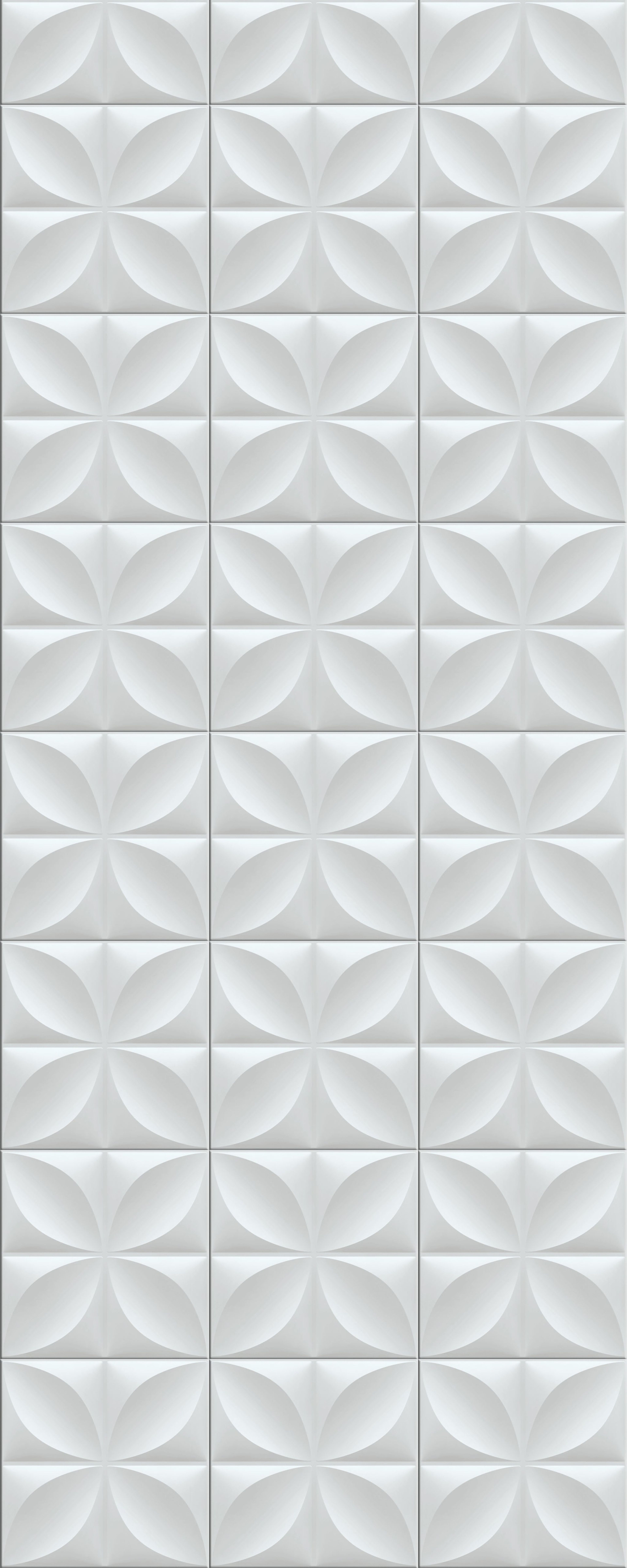 Côte Touch 616 White PVC Panels | 1.6 x 1.6 Ft, 1 mm