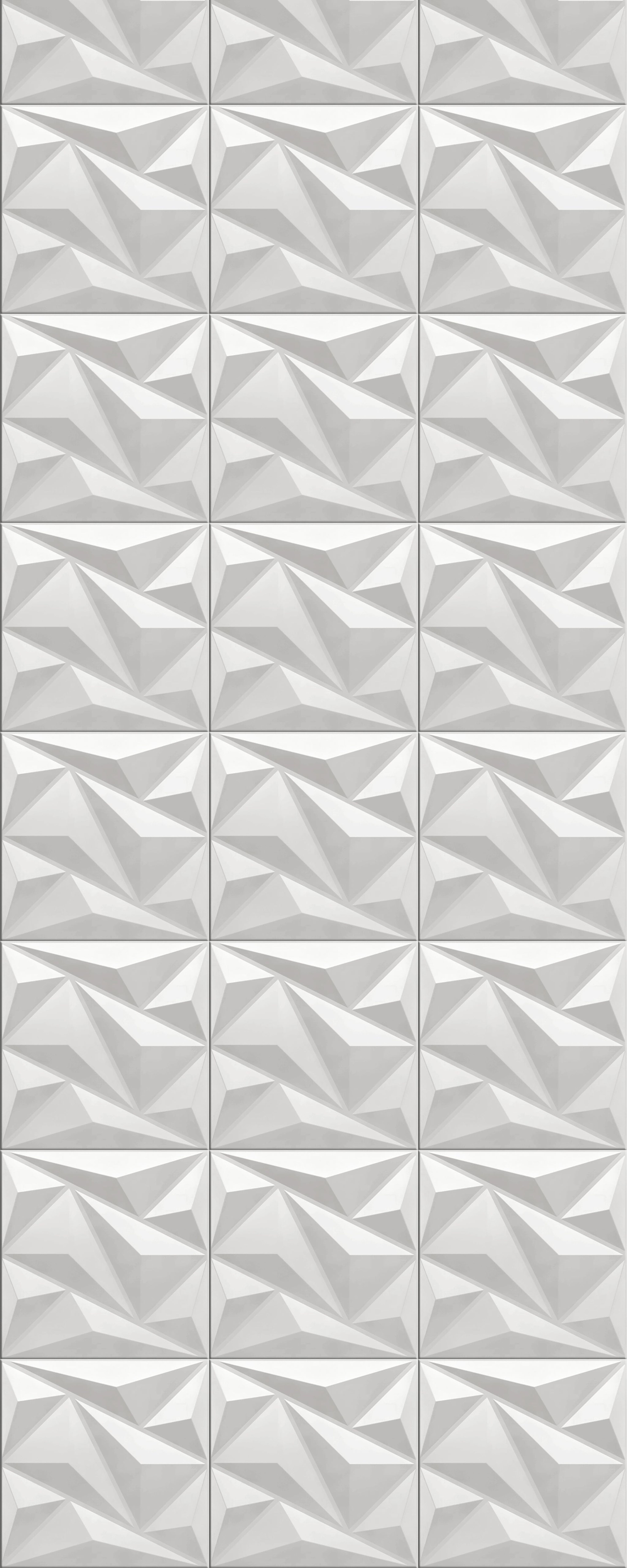 Aura Craft 613 White PVC Panels | 1.6 x 1.6 Ft, 1 mm