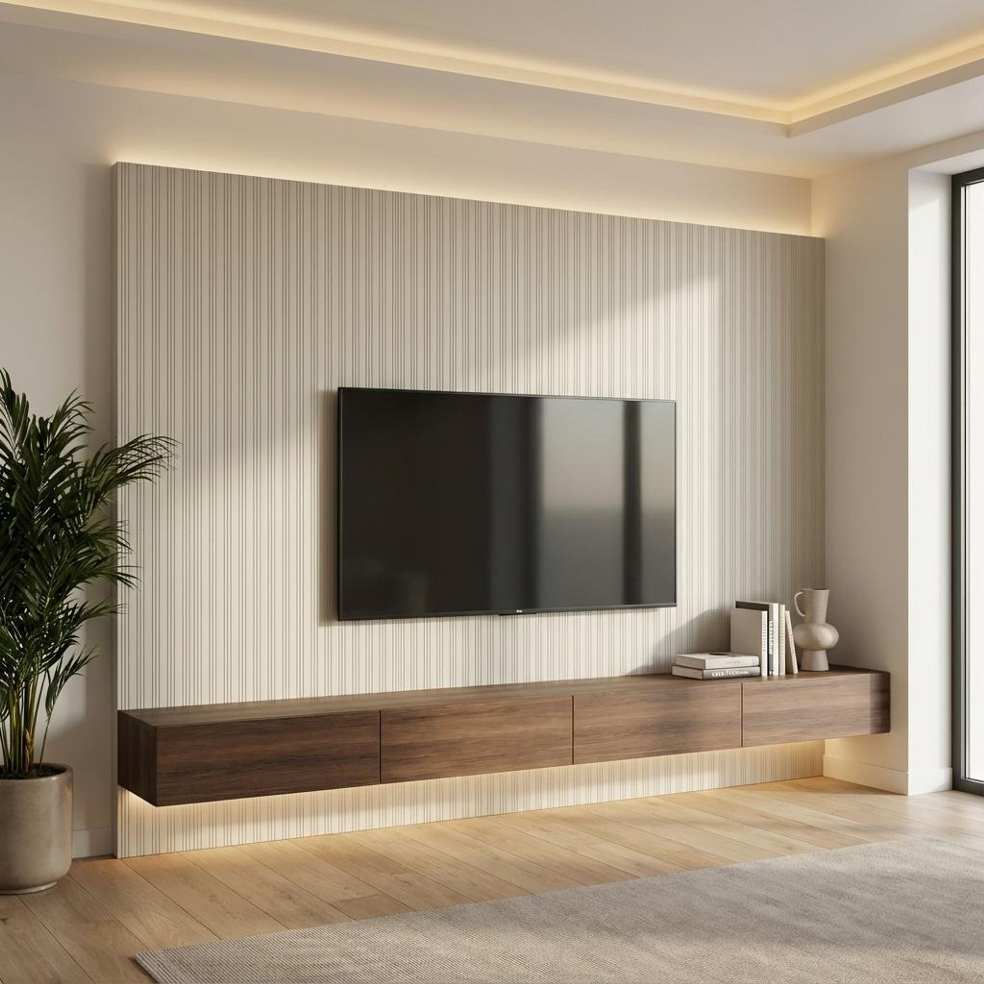 Aria Rise 597 Multi-colour MDF Panels | 8 x 0.4 Ft, 12 mm