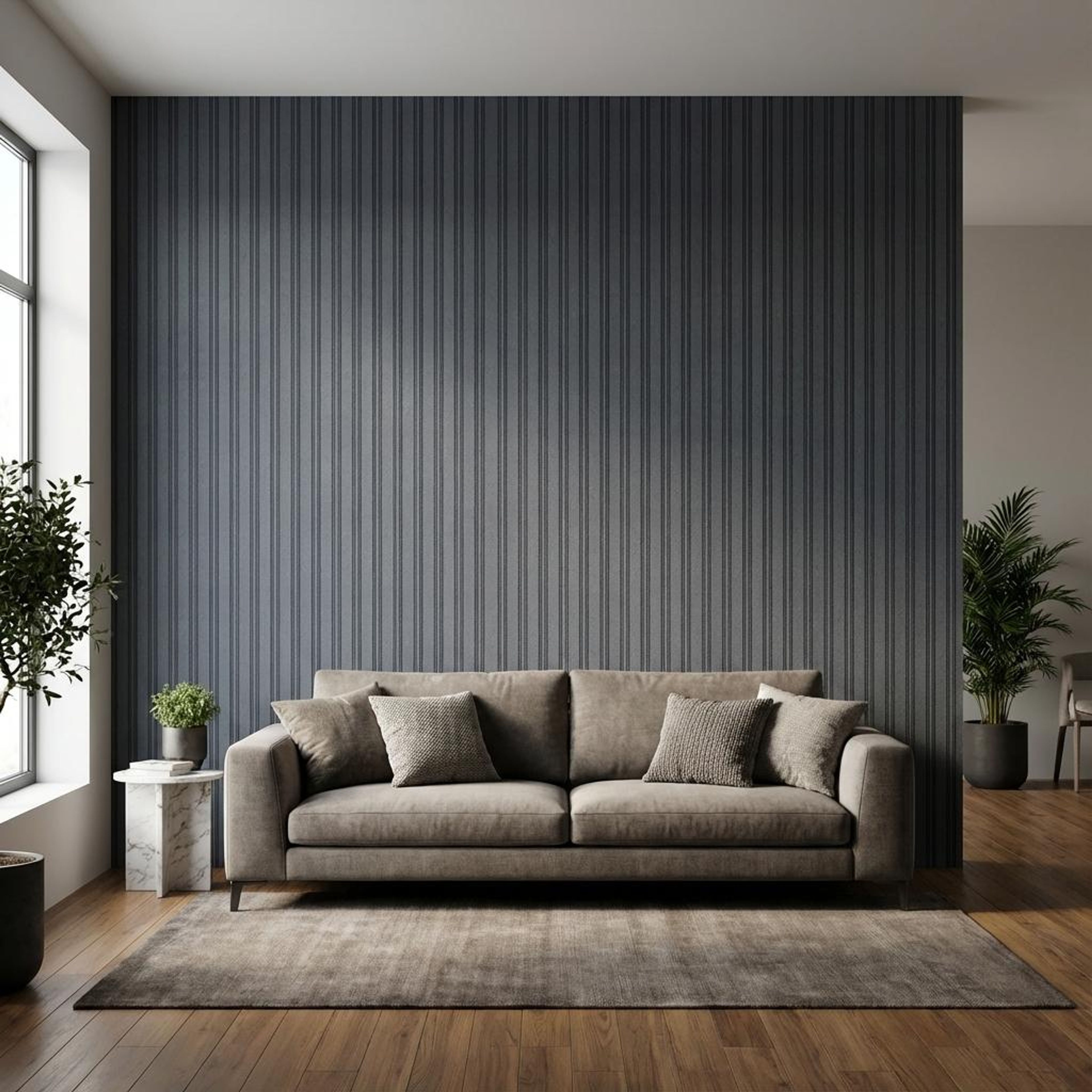 Sable Weave 596 Multi-colour MDF Panels | 8 x 0.4 Ft, 12 mm