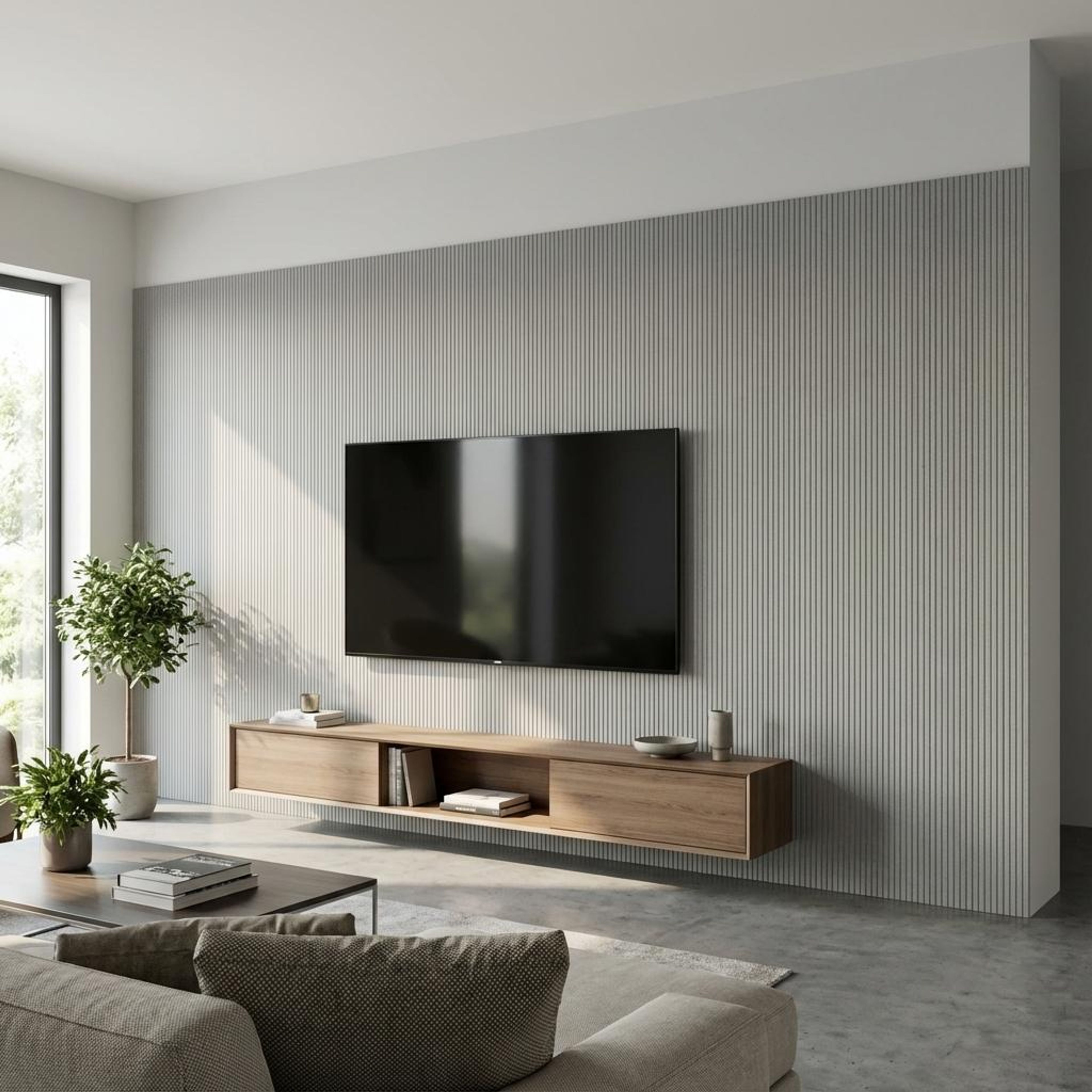 Mira Creek 587 Multi-colour MDF Panels | 8 x 0.4 Ft, 12 mm