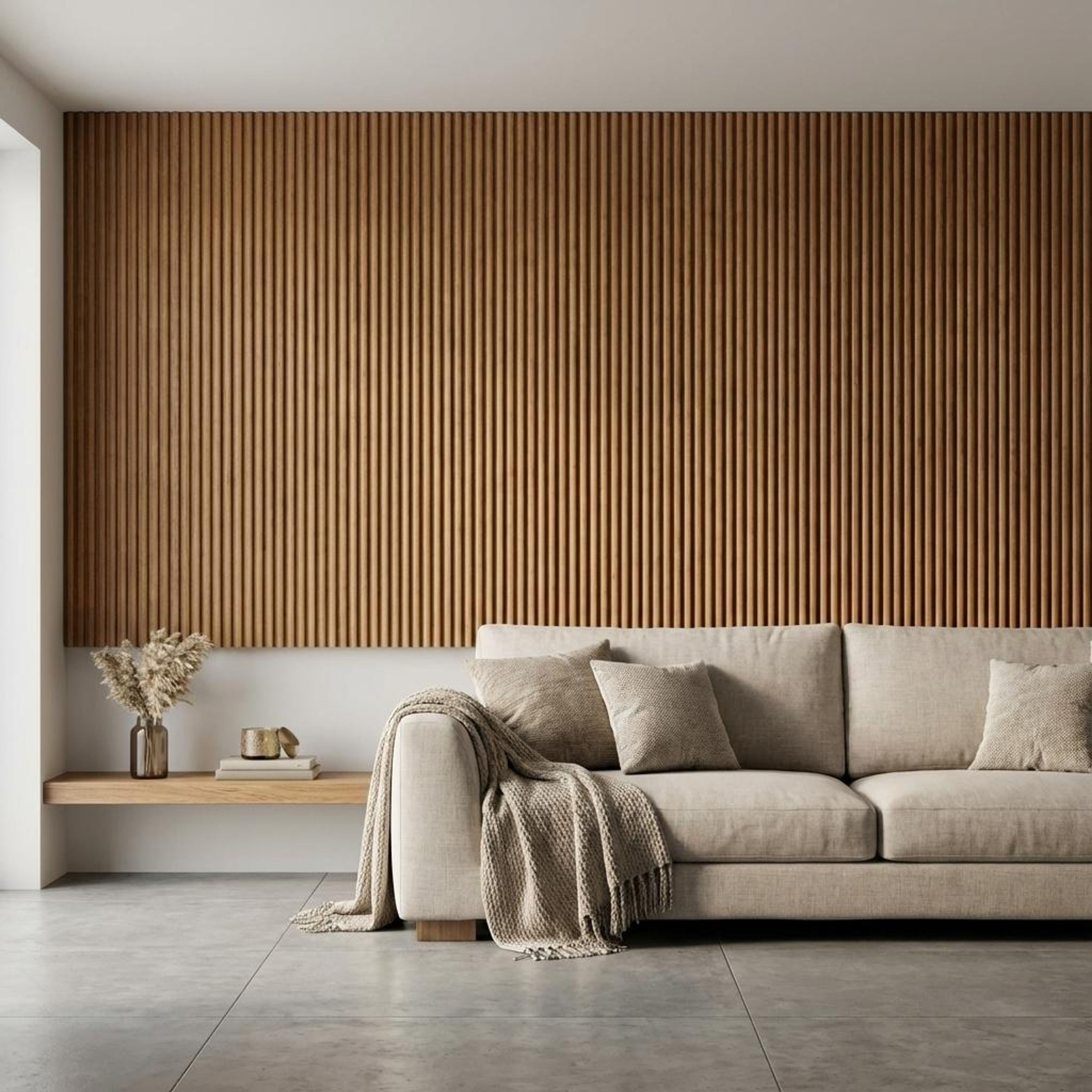 Aura Form 557 Multi-colour MDF Panels | 9 x 0.4 Ft, 18 mm