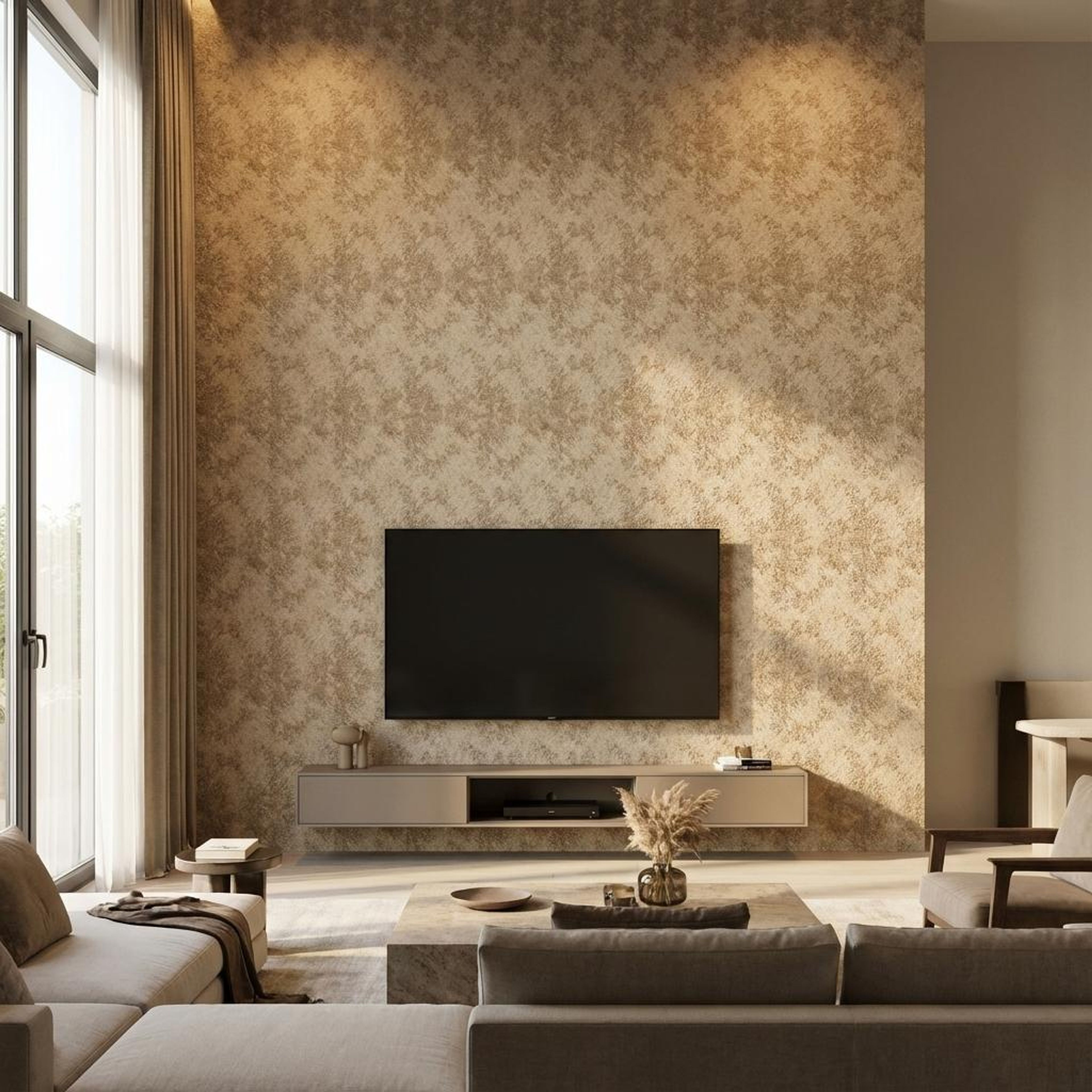 Viva Blend 435 Light Silver Polystyrene Panels | 8 x 1 Ft, 10 mm