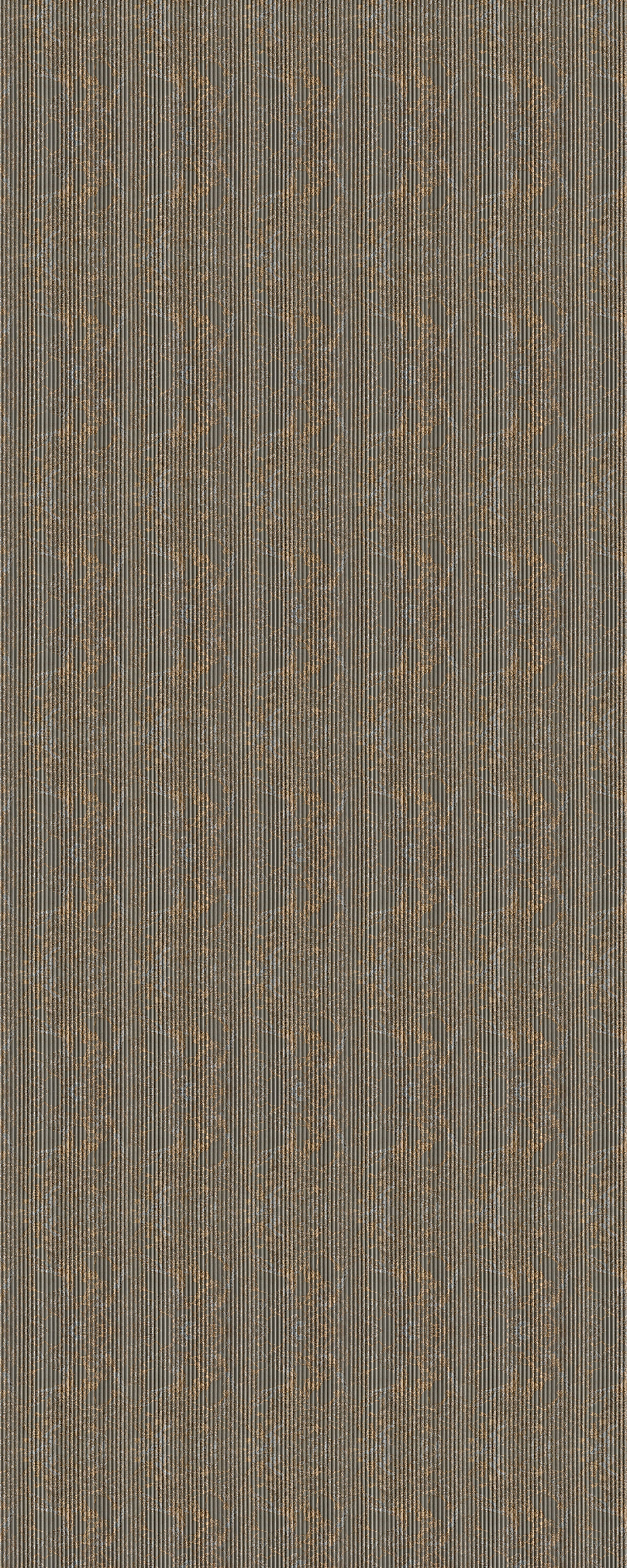 Sora Leaf 433 Teak brown Polystyrene Panels | 8 x 1 Ft, 10 mm