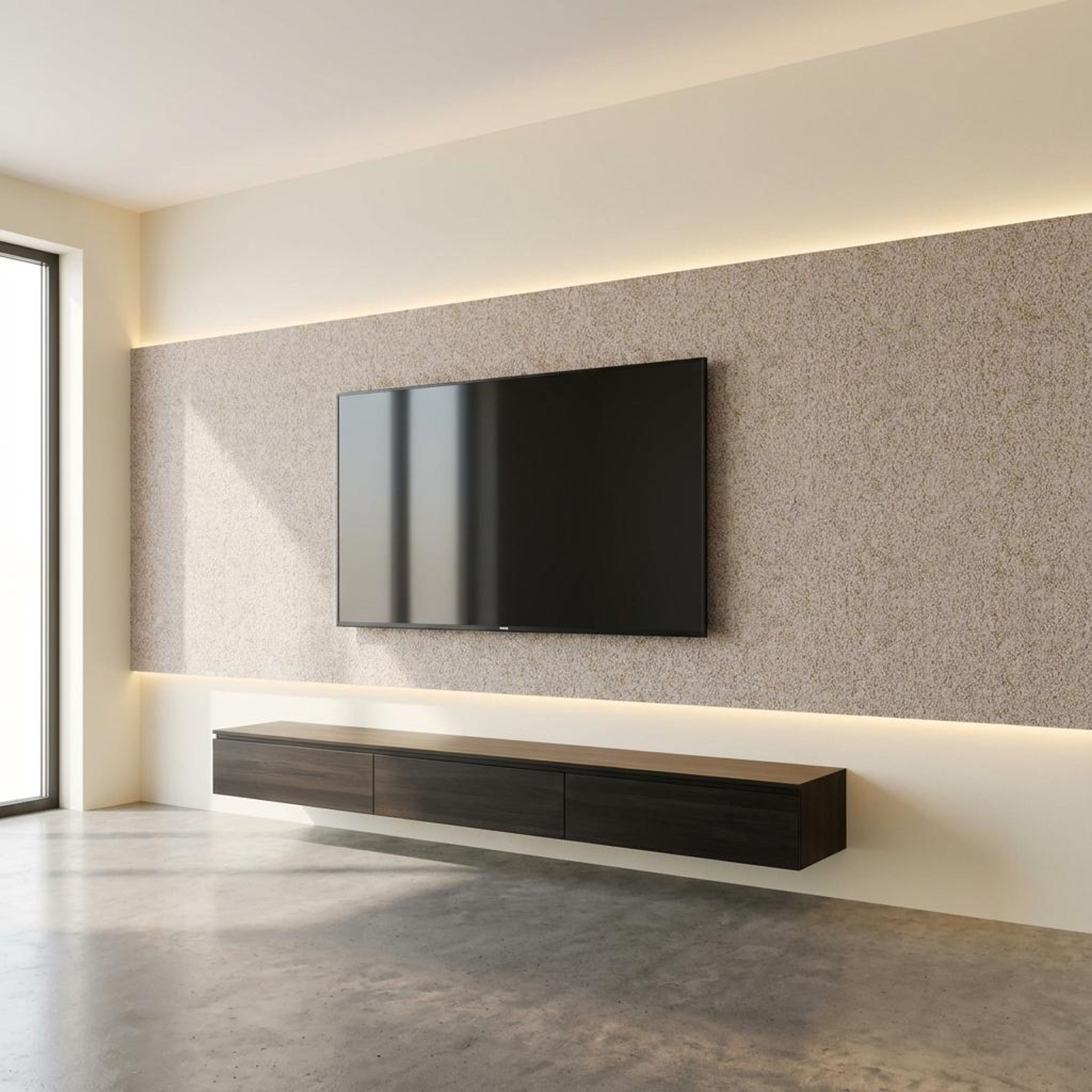 Aura Touch 428 Silver Polystyrene Panels | 8 x 1 Ft, 10 mm