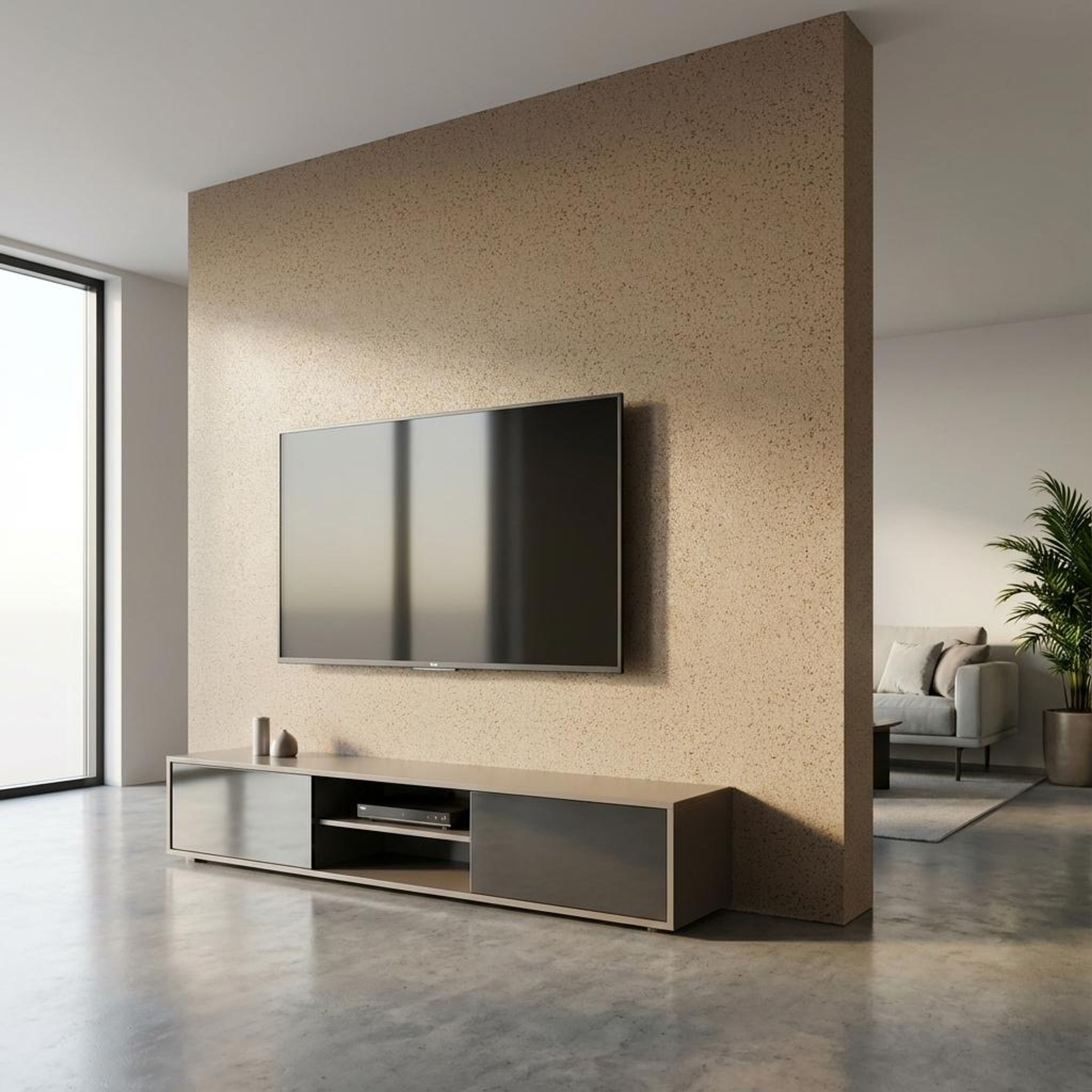 Aero Weave 427 Teak brown Polystyrene Panels | 8 x 1 Ft, 10 mm