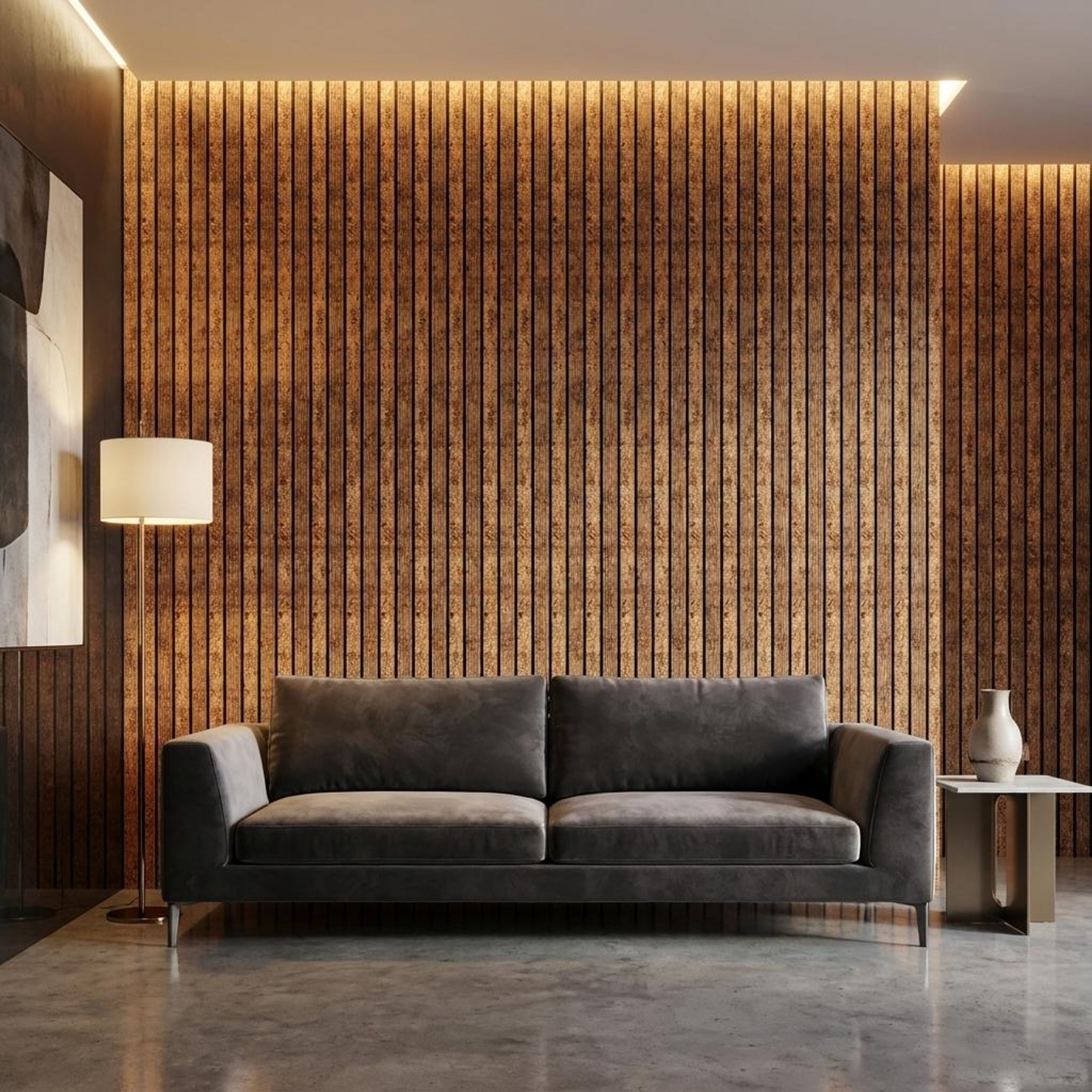 Nova Drift 425 Tan brown Polystyrene Panels | 8 x 0.4 Ft, 12 mm