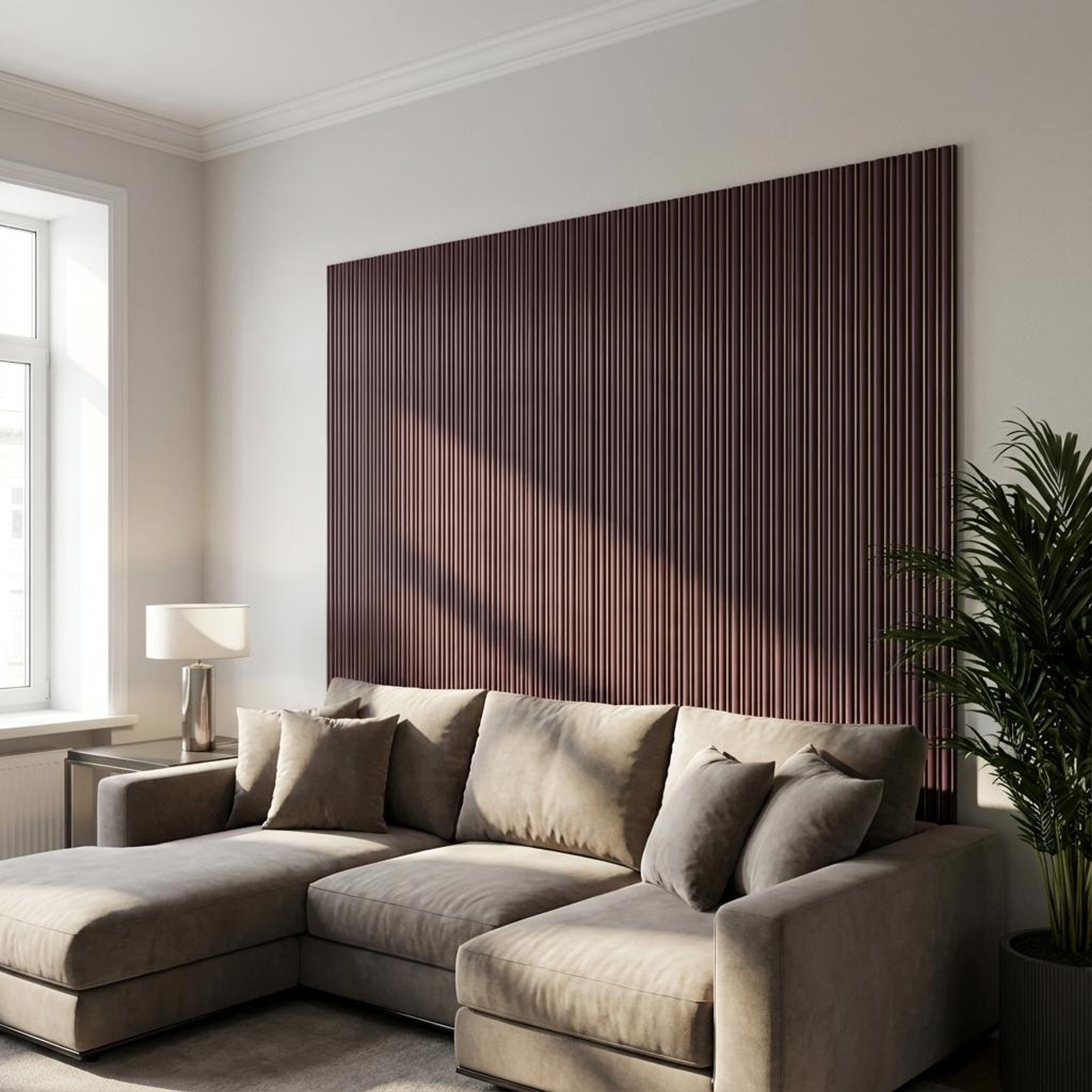 Urban Frost 422 Brown Polystyrene Panels | 8 x 0.4 Ft, 12 mm