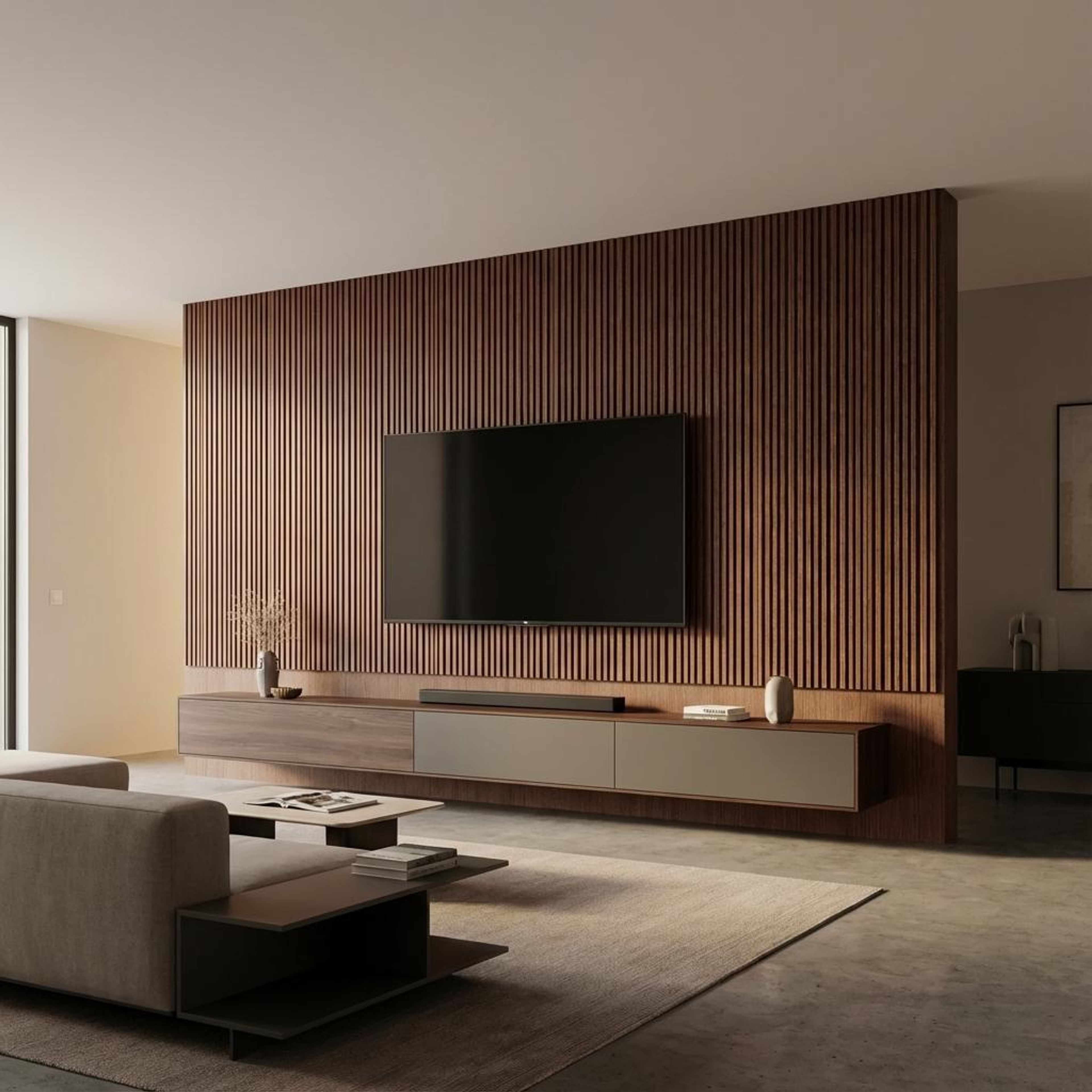 Flint Rise 418 Dark brown Polystyrene Panels | 8 x 0.4 Ft, 12 mm