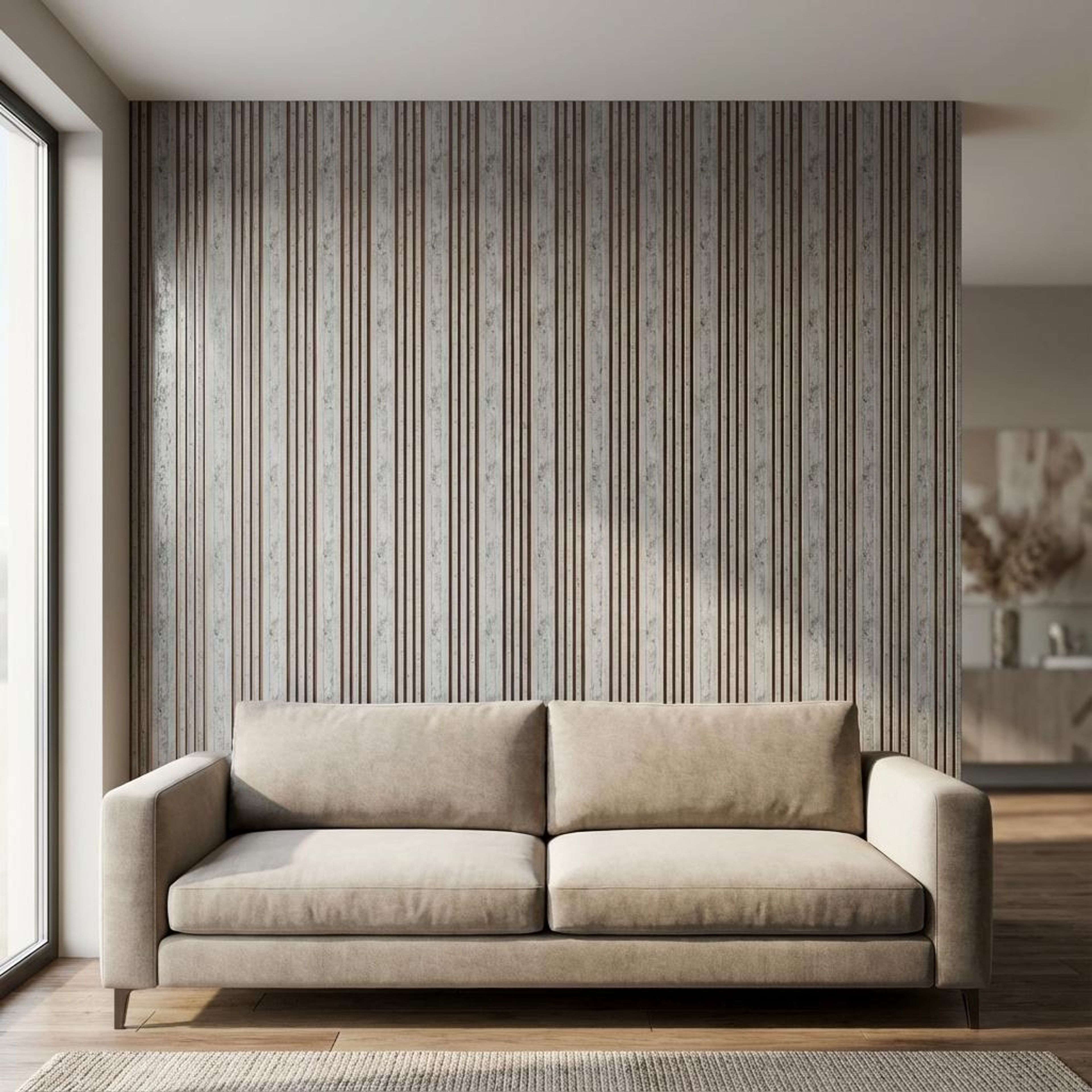 Sora Craft 411 Golden White Polystyrene Panels | 9.5 x 0.4 Ft, 12 mm