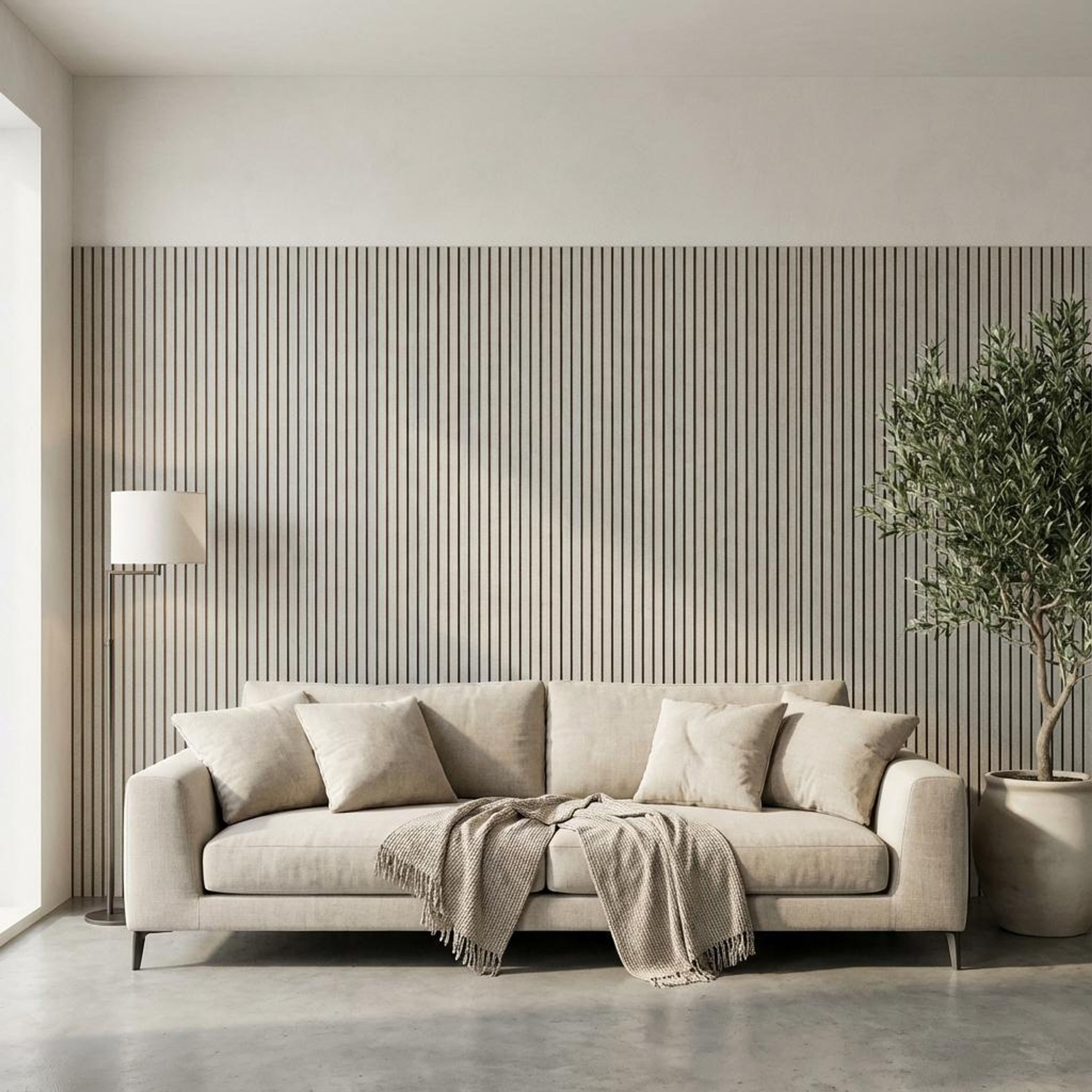 Sora Rise 401 White Polystyrene Panels | 9.5 x 0.4 Ft, 12 mm