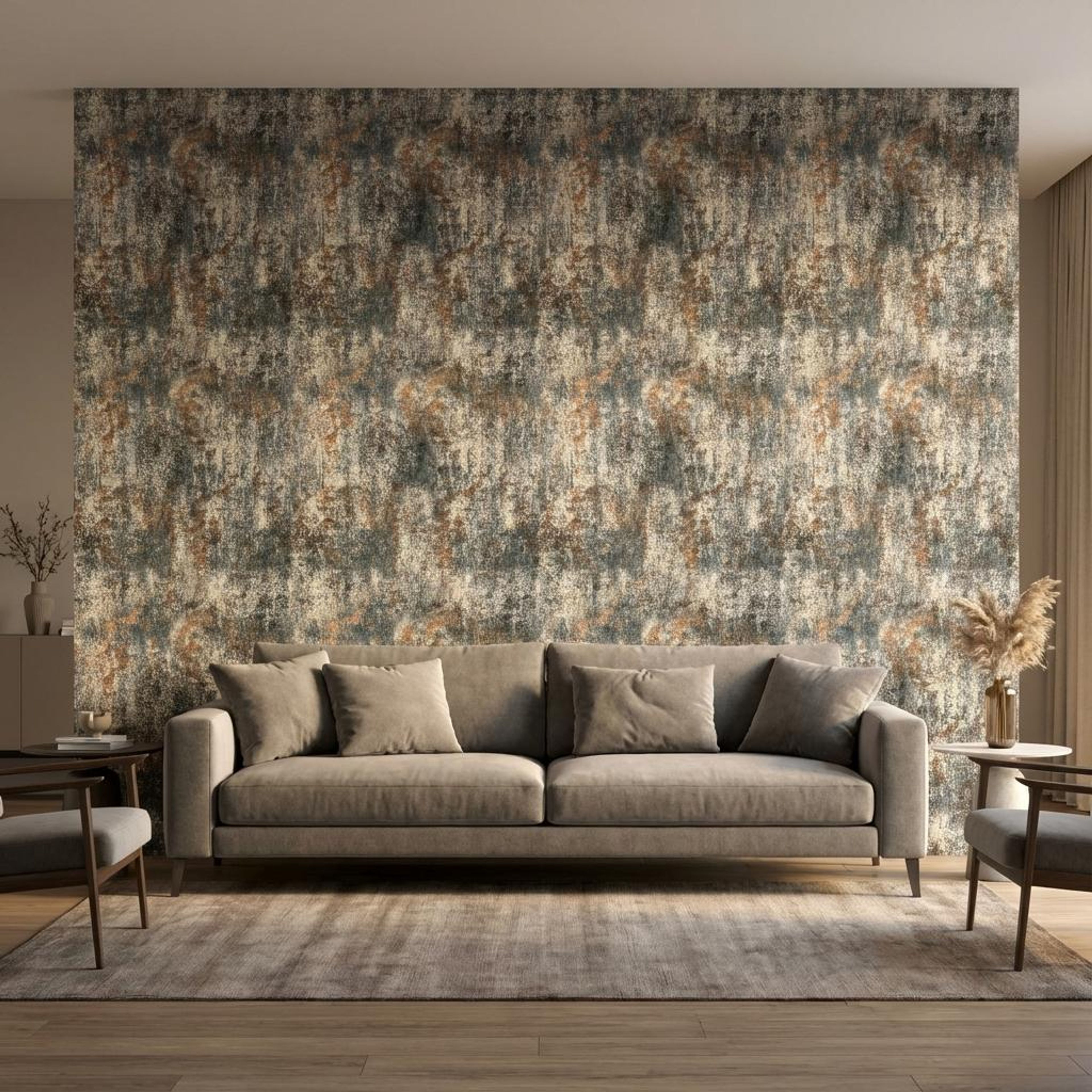 Terra Wood 396 Multi-colour Velvet Panels | 8 x 4 Ft, 2 mm