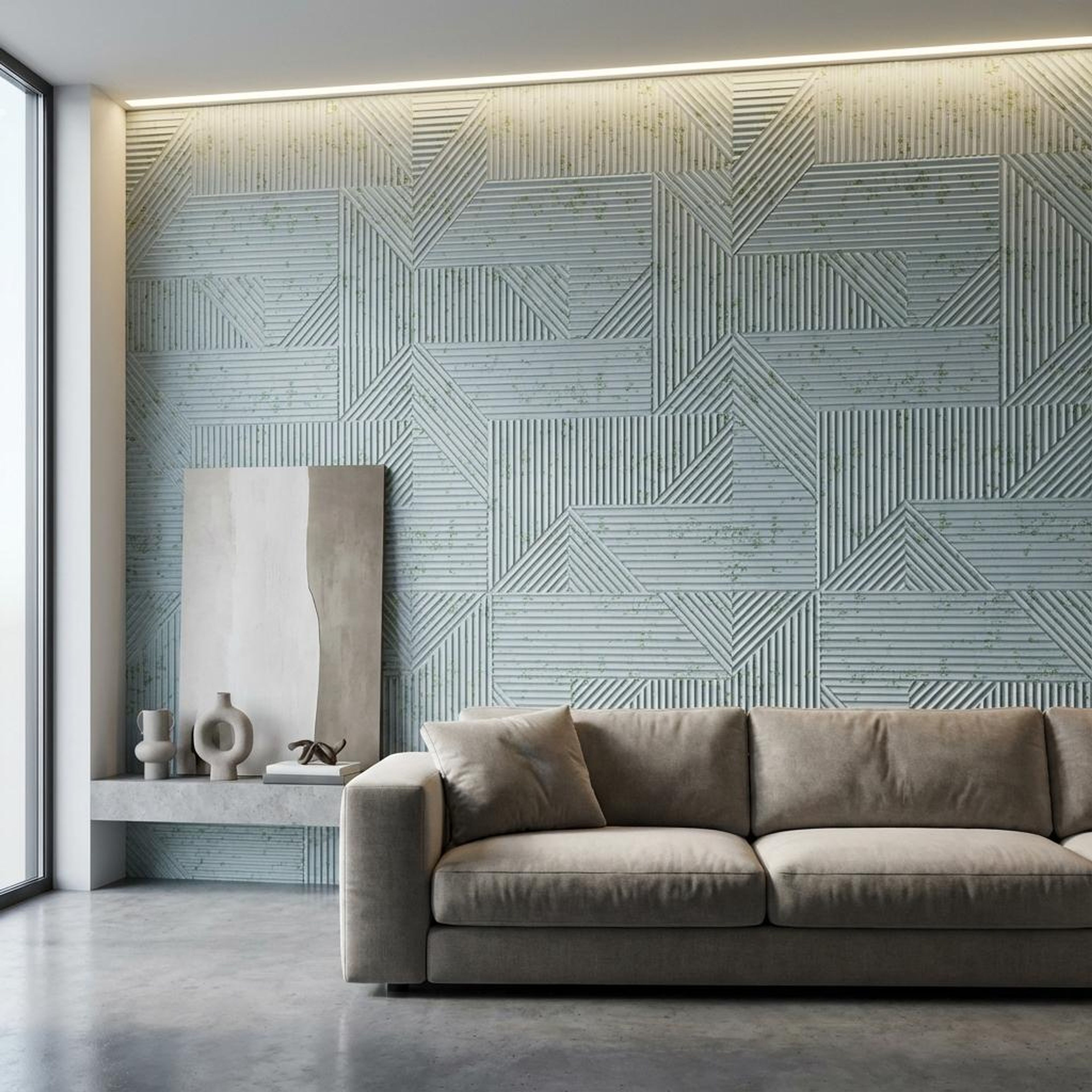 Silva Luxe Multi-colour Velvet Panels | 8 x 2 Ft, 2 mm