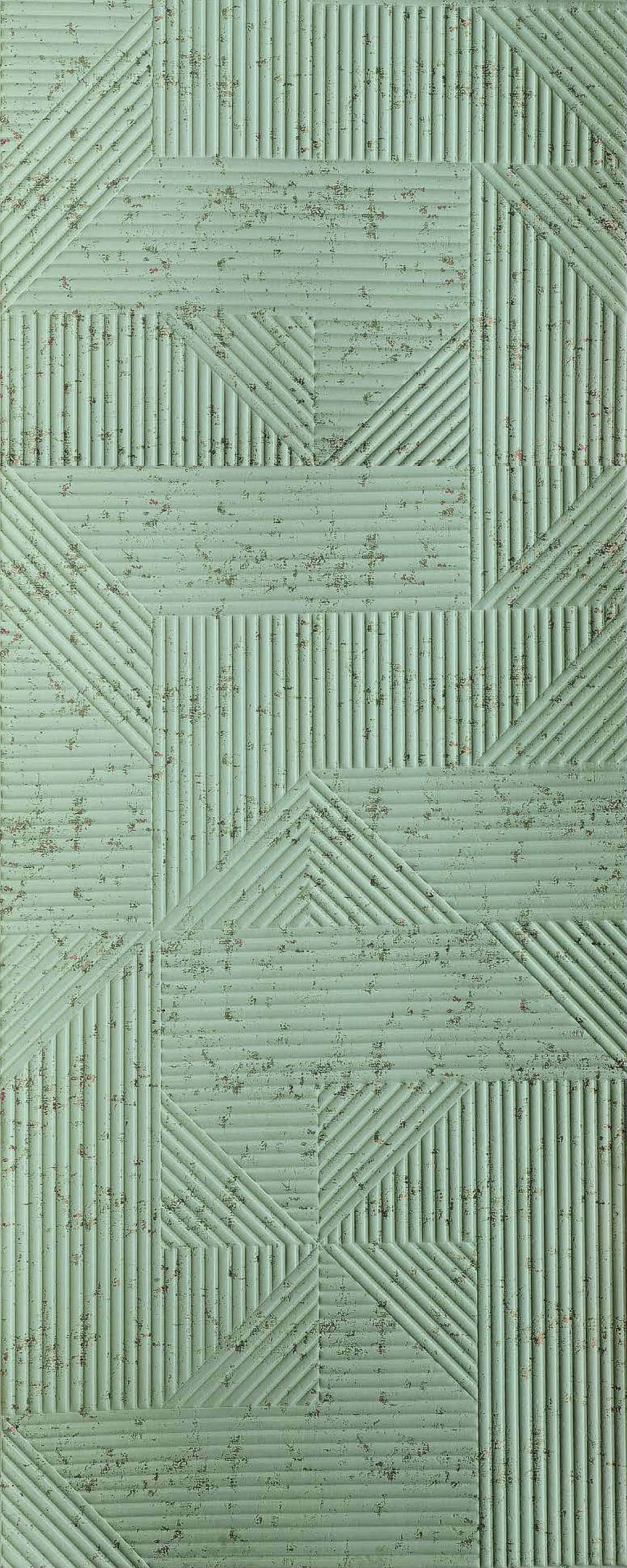 Silva Leaf 394 Multi-colour Velvet Panels | 8 x 2 Ft, 2 mm