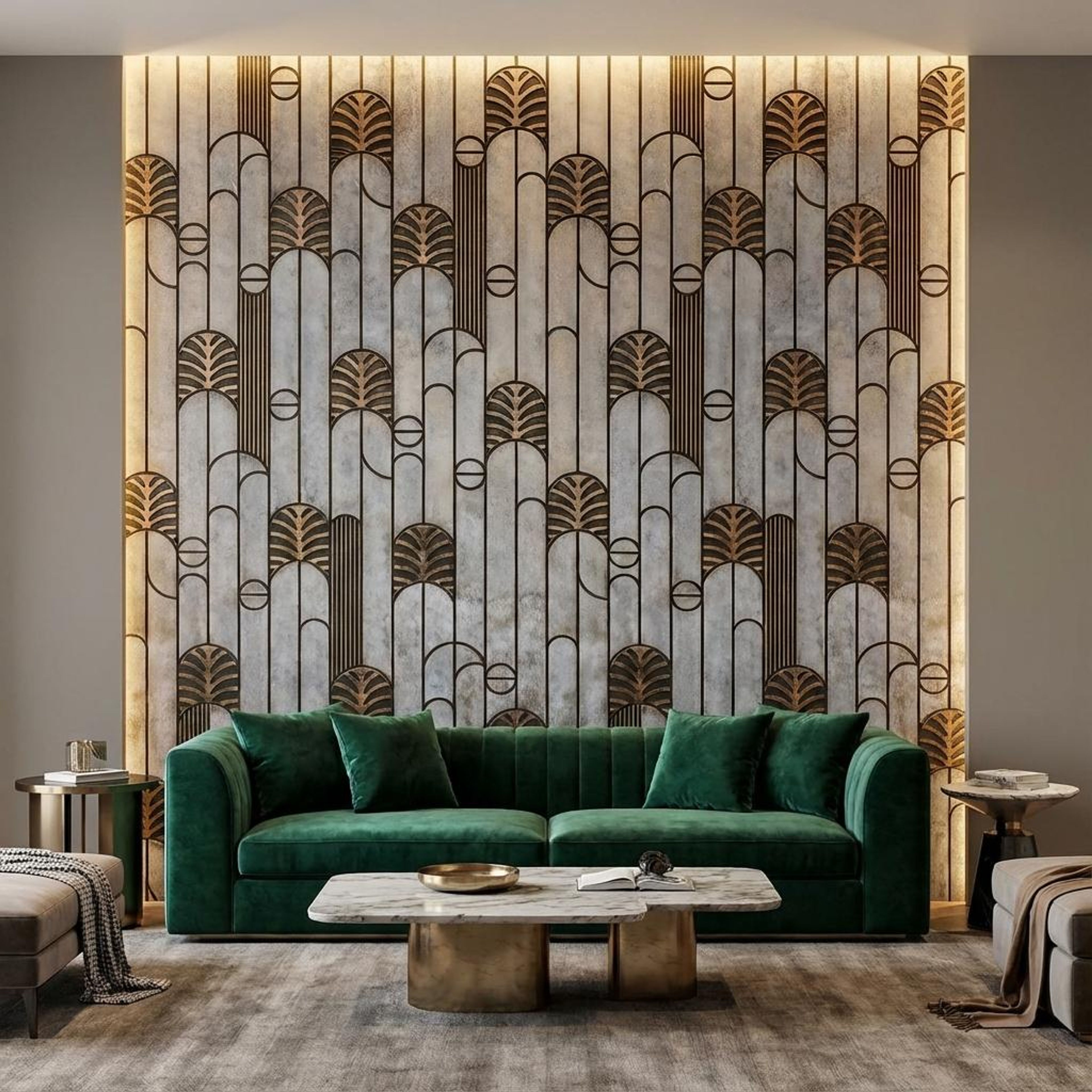 Viva Frost Multi-colour HDF Panels | 8 x 4 Ft, 12 mm