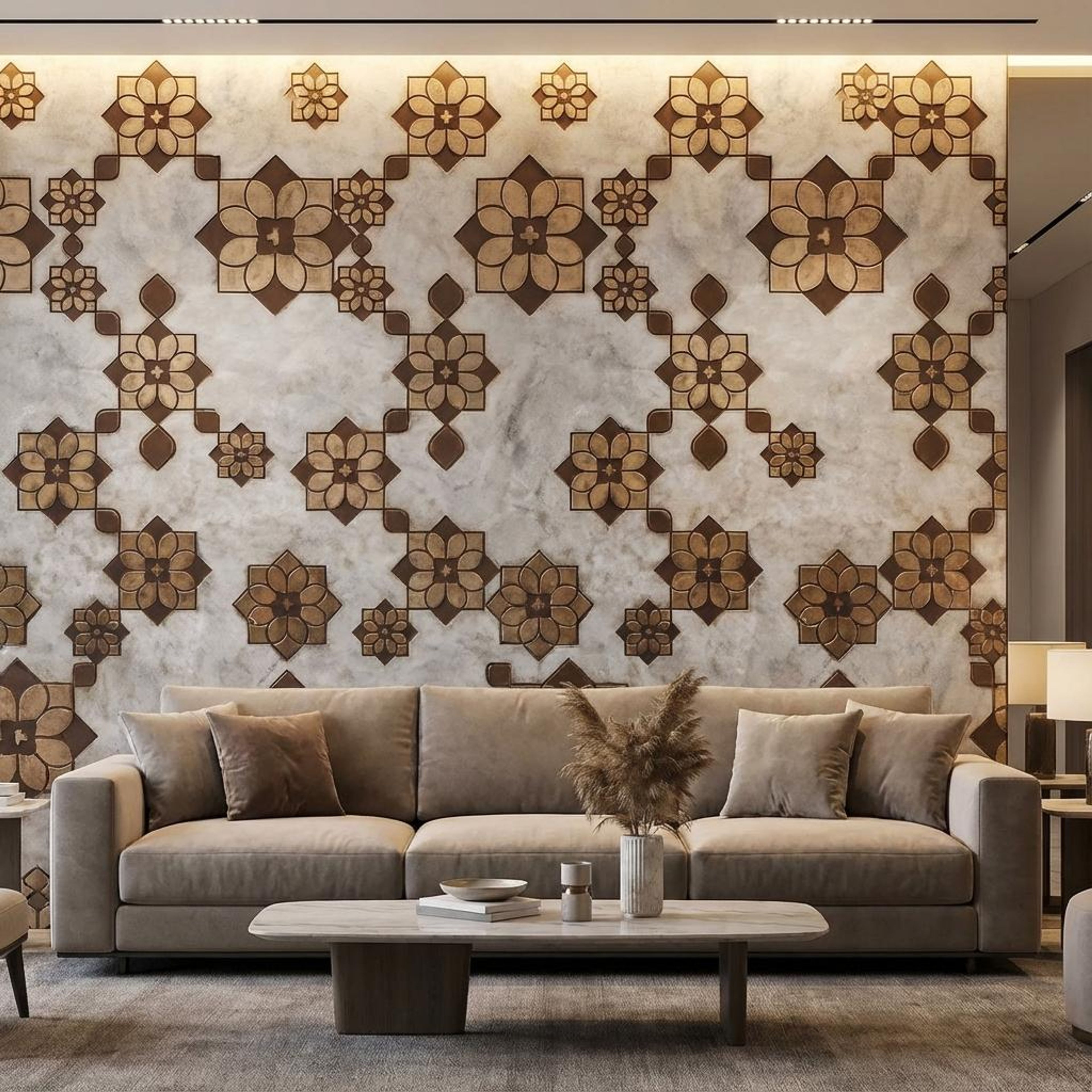 Prime Leaf Multi-colour HDF Panels | 8 x 4 Ft, 12 mm