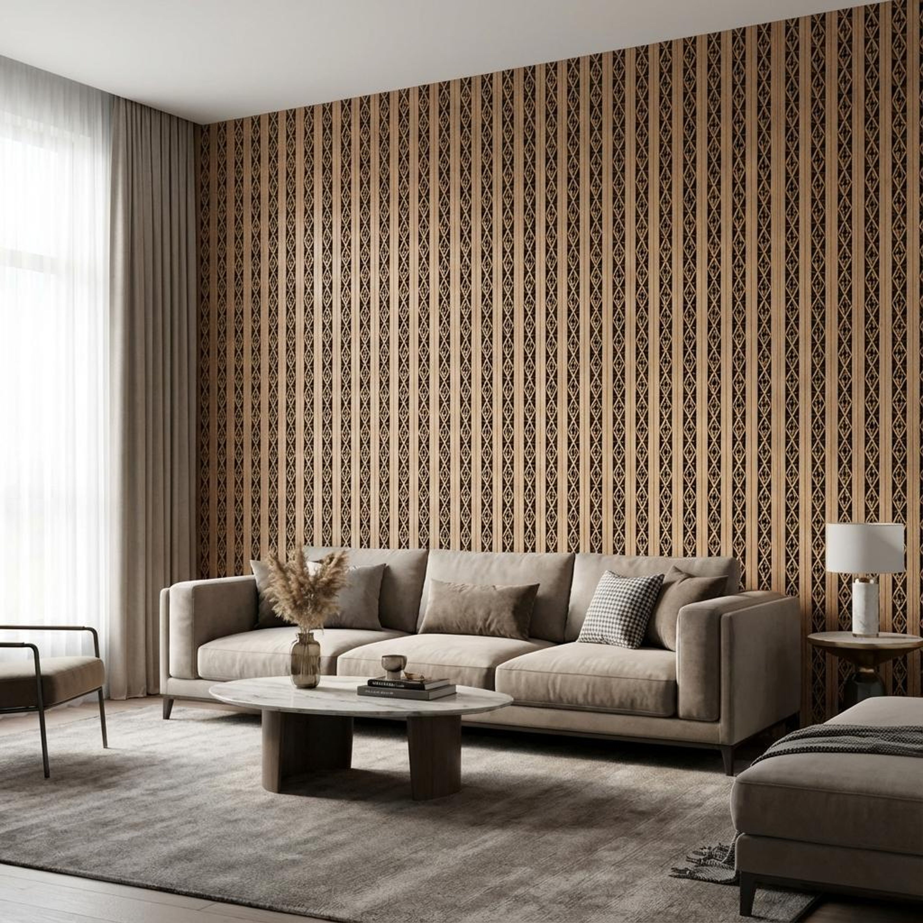 Aero Touch Multi-colour Cork Panels | 8 x 0.4 Ft, 15 mm