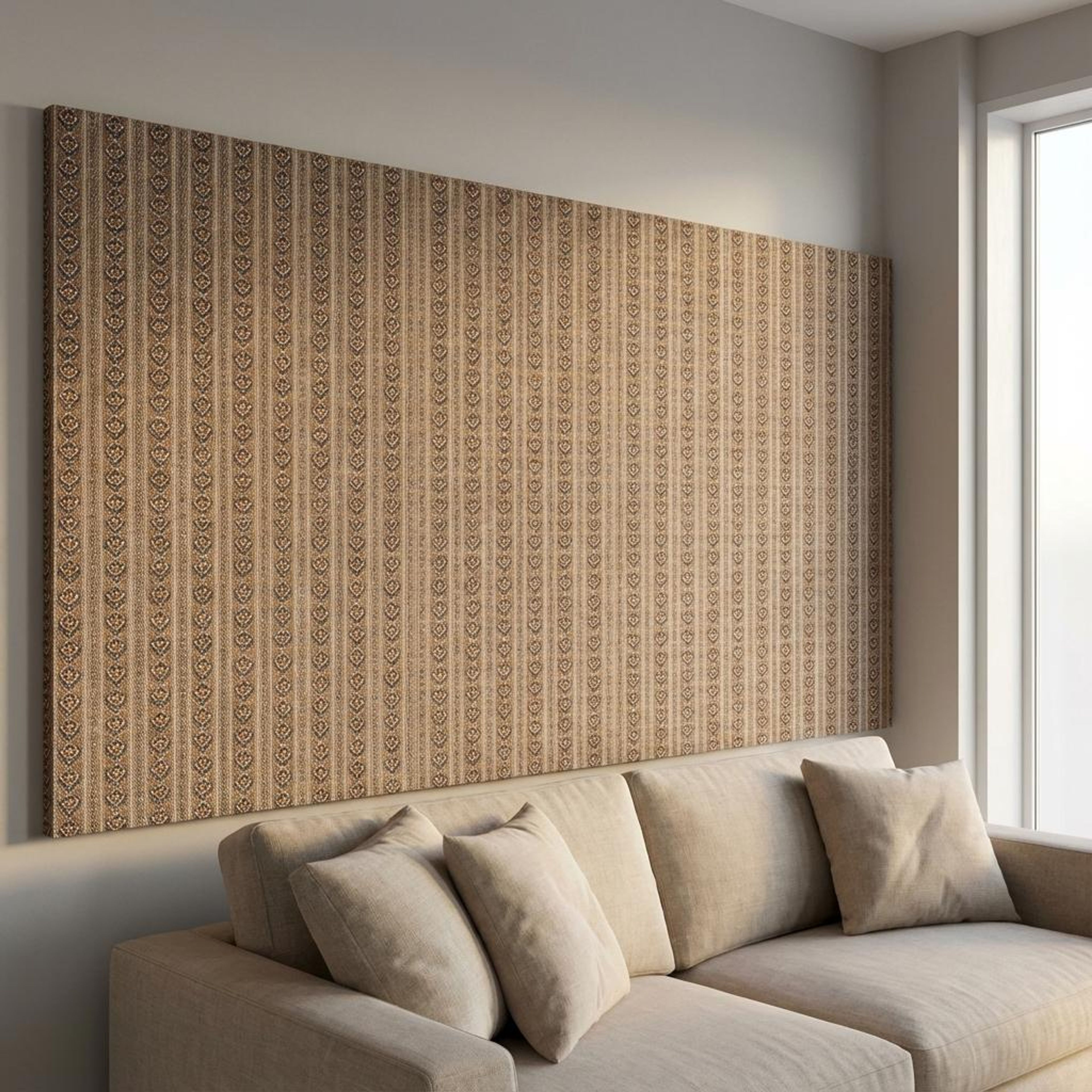 Vert Grain Multi-colour Cork Panels | 8 x 0.4 Ft, 15 mm