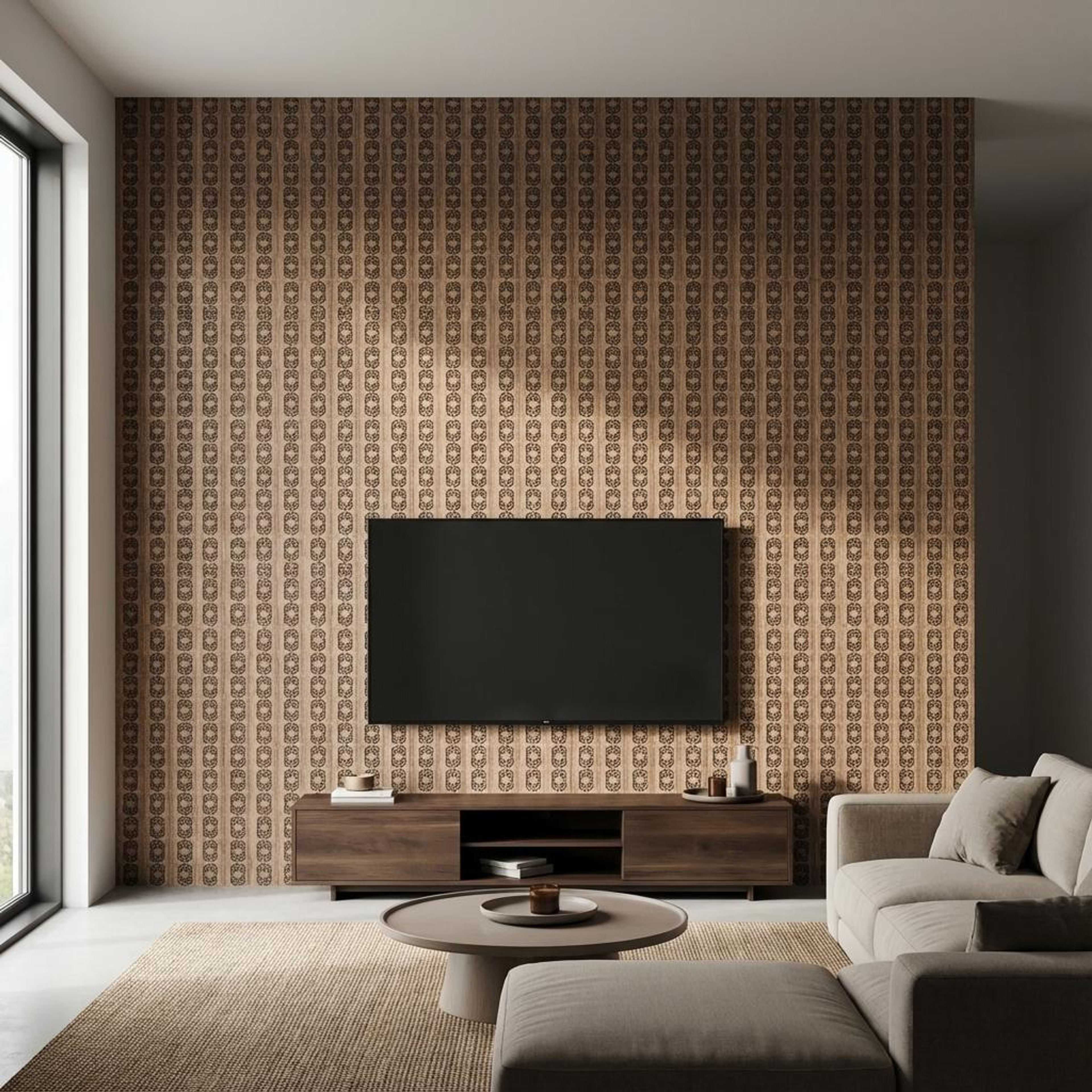 Viva Touch Multi-colour Cork Panels | 8 x 0.4 Ft, 15 mm